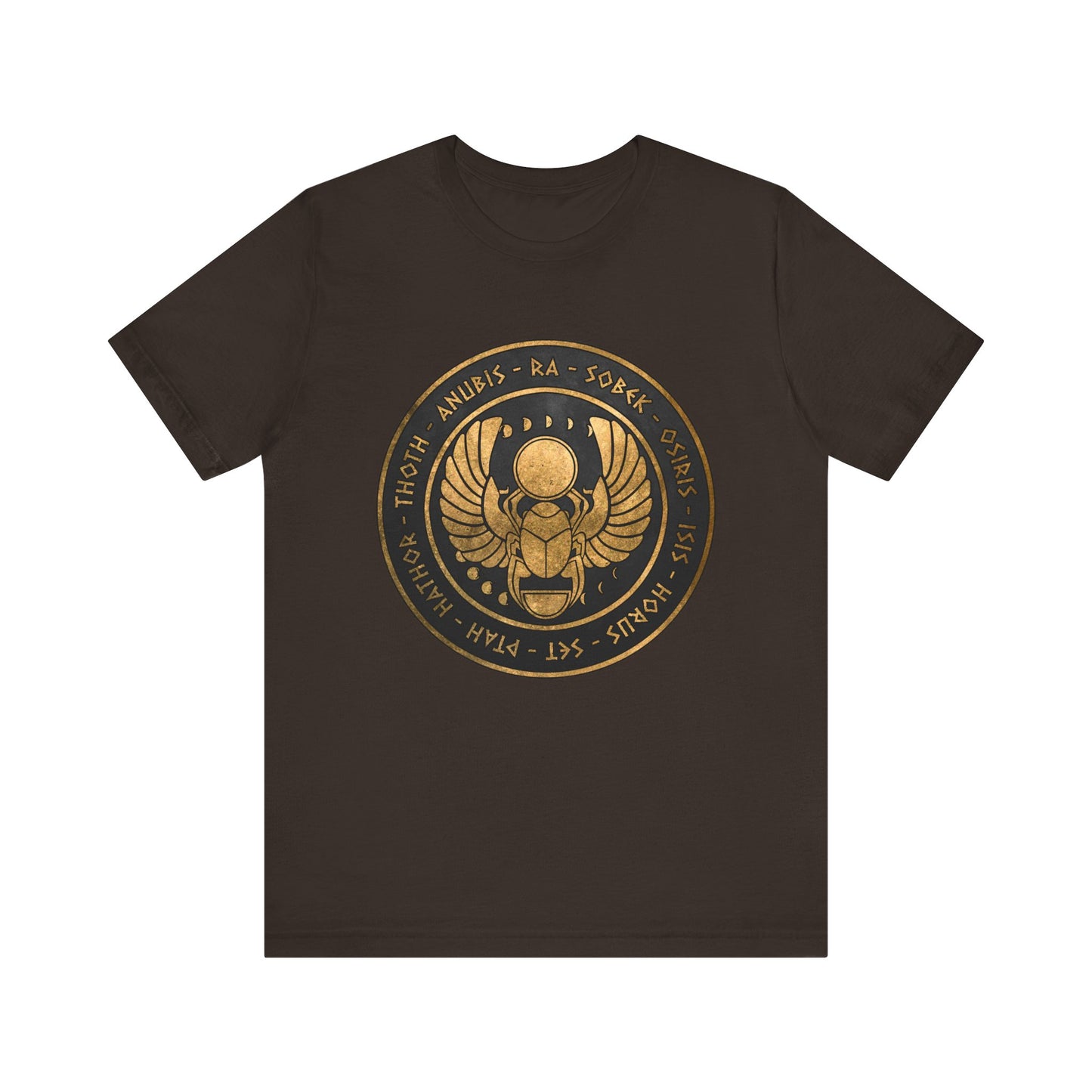 Egyptian Gods - Ancient Gods of Egypt - Khepri Beetle Symbol T-Shirt