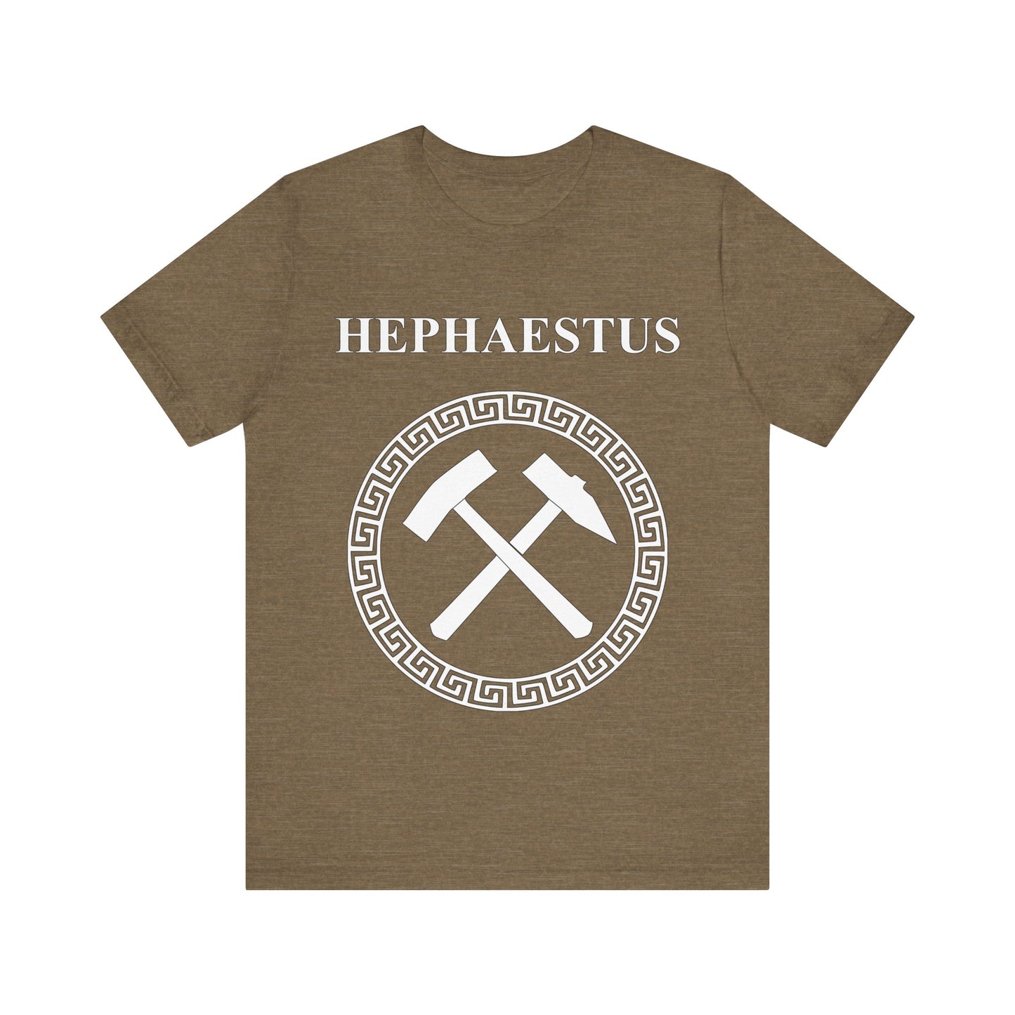 Hephaestus Greek God of Fire Smithing and Crafting T-shirt
