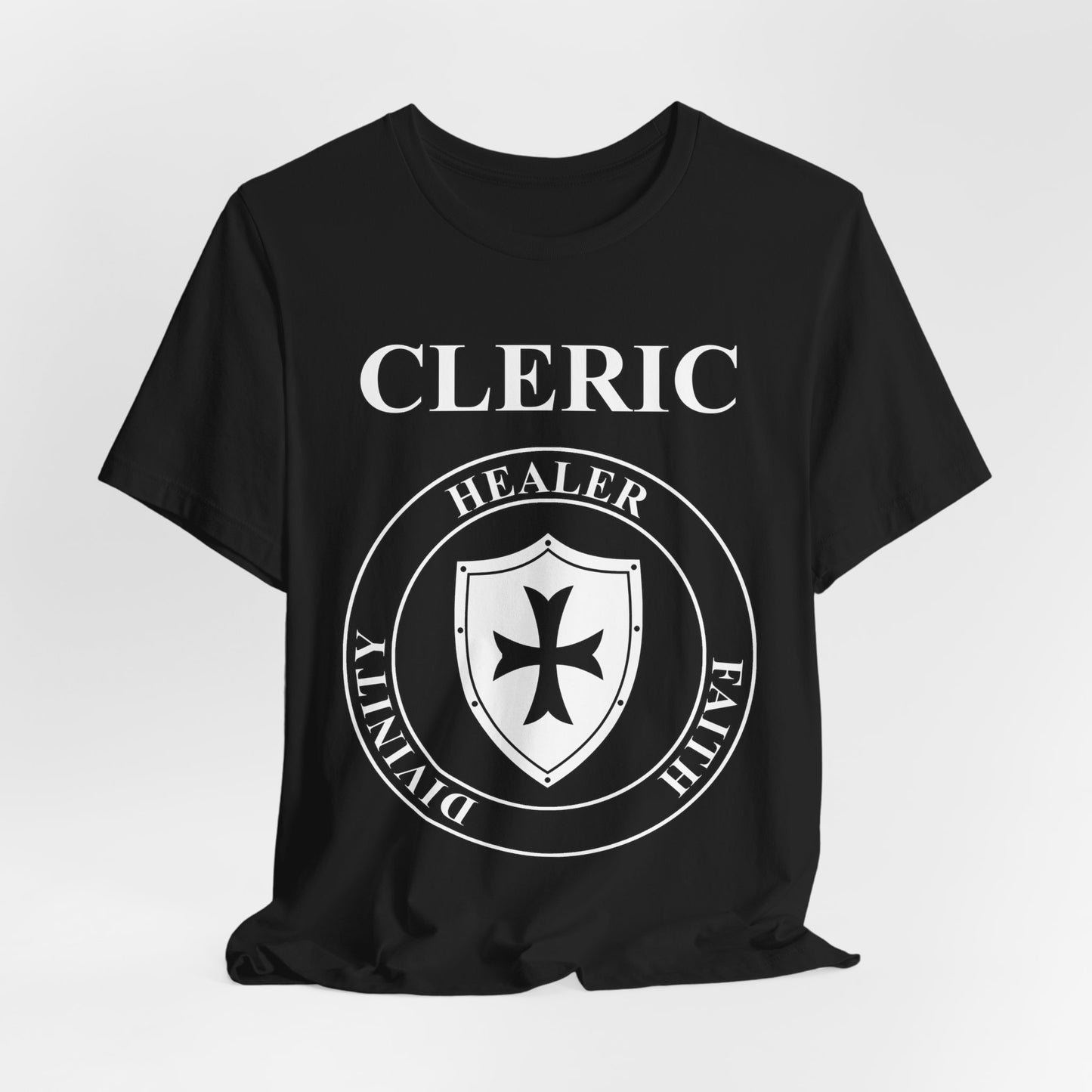 Cleric Holy Warrior T-Shirt