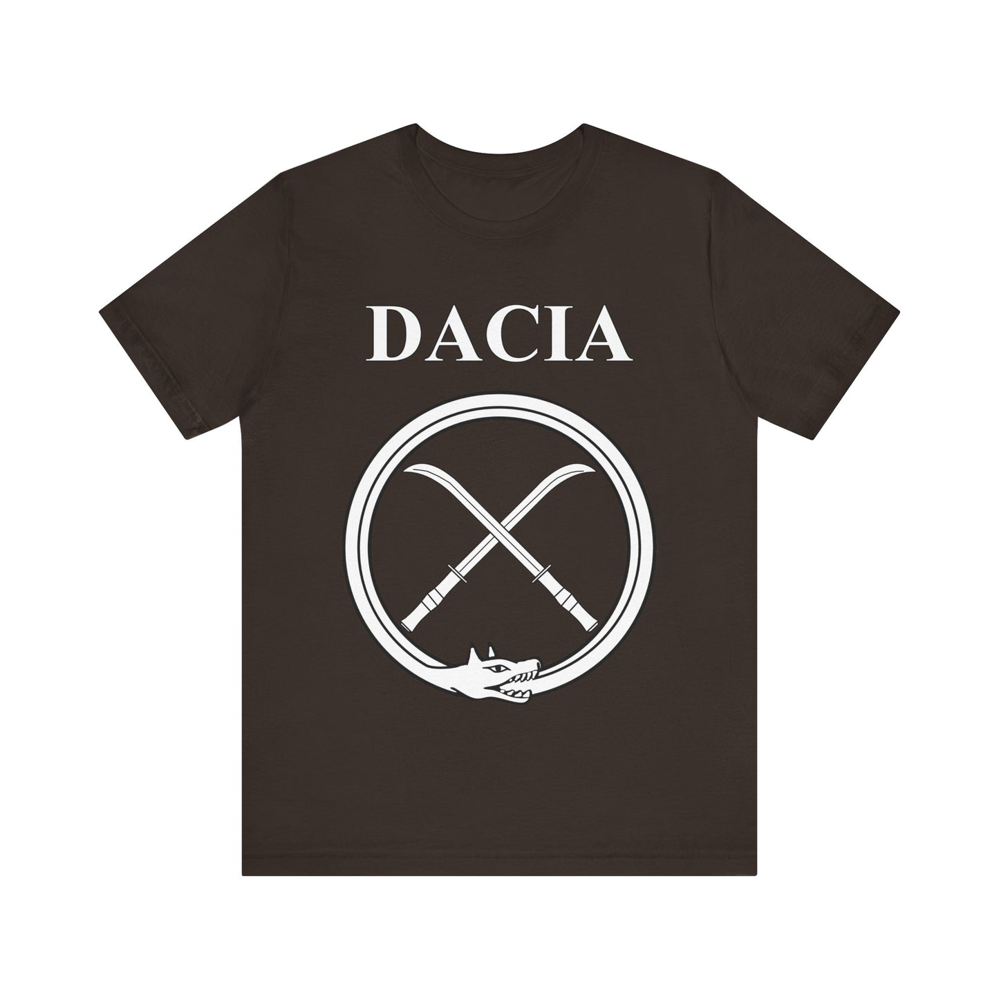 Dacia Ancient Dacian Draco and Falx Symbol T-Shirt