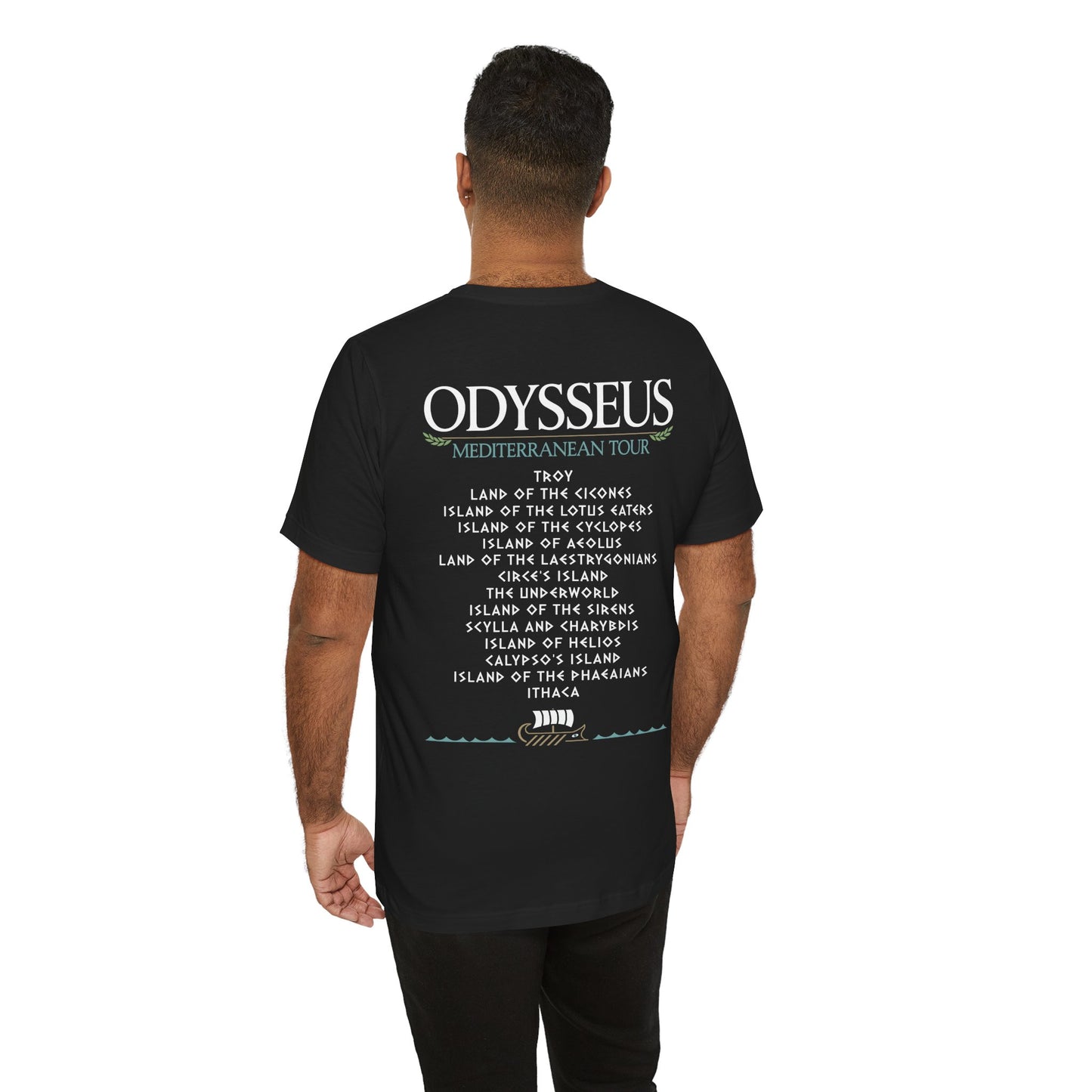 Odysseus Mediterranean Tour - The Odyssey Double Sided T-Shirt