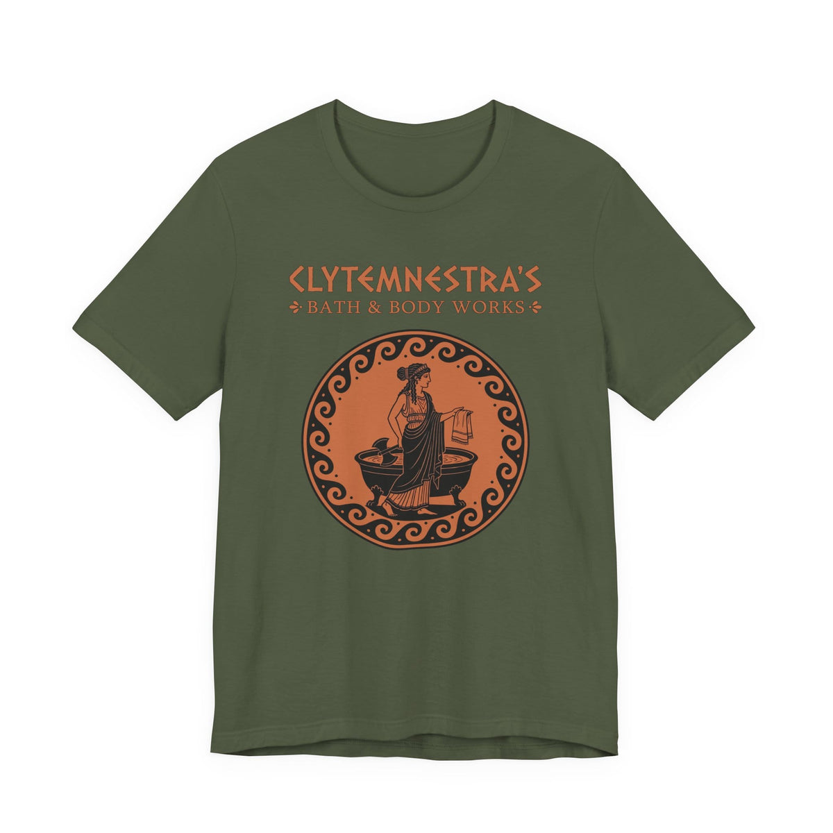 Military Green / S Clytemnestra's Bath & Body Works T-Shirt