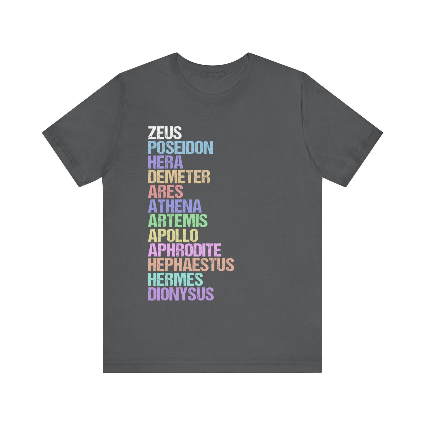 The Twelve Olympians - Greek Gods and Goddesses T-Shirt