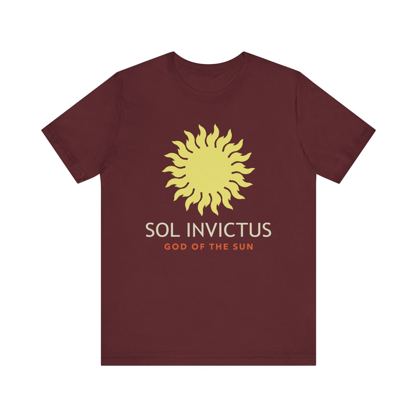 Sol Invictus - God of the Sun - Ancient Roman God Sun T-Shirt