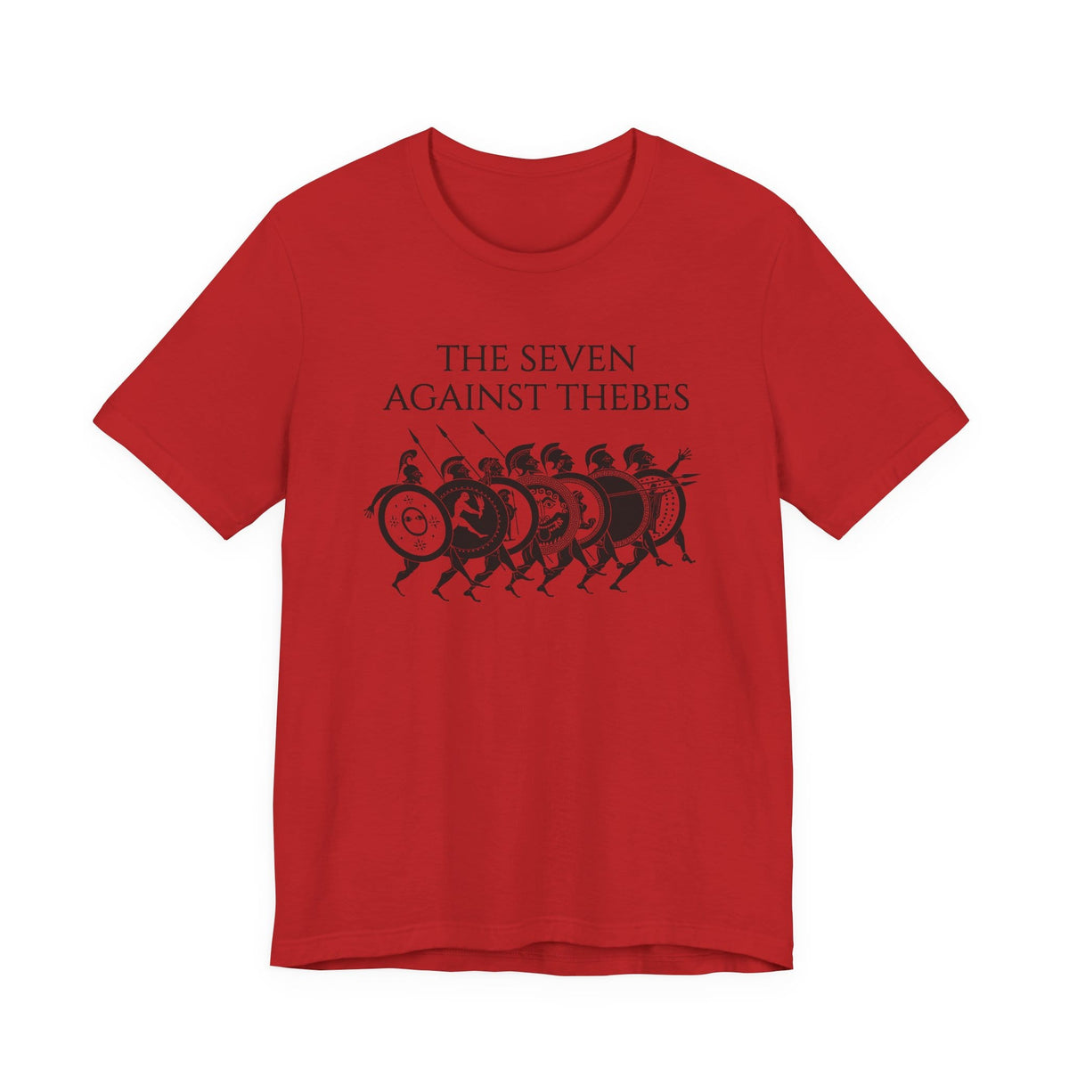 Red / S Seven Against Thebes T-Shirt
