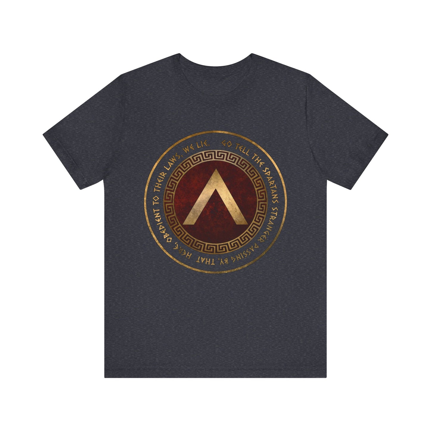 Sparta Battle of Thermopylae Epitaph T-Shirt
