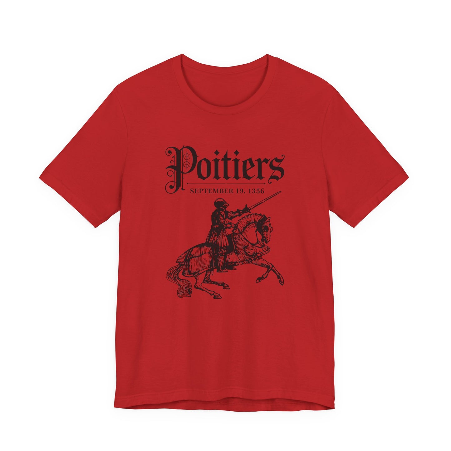 Battle of Poitiers Knight T-Shirt