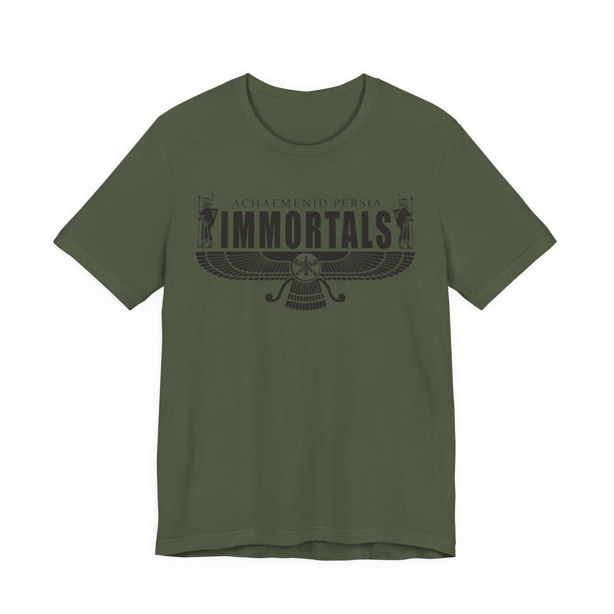 Military Green / S Achaemenid Persia Immortals T-Shirt