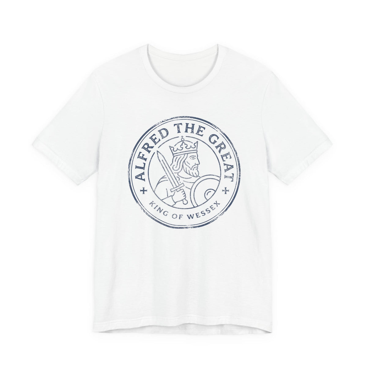 White / S Alfred the Great T-Shirt