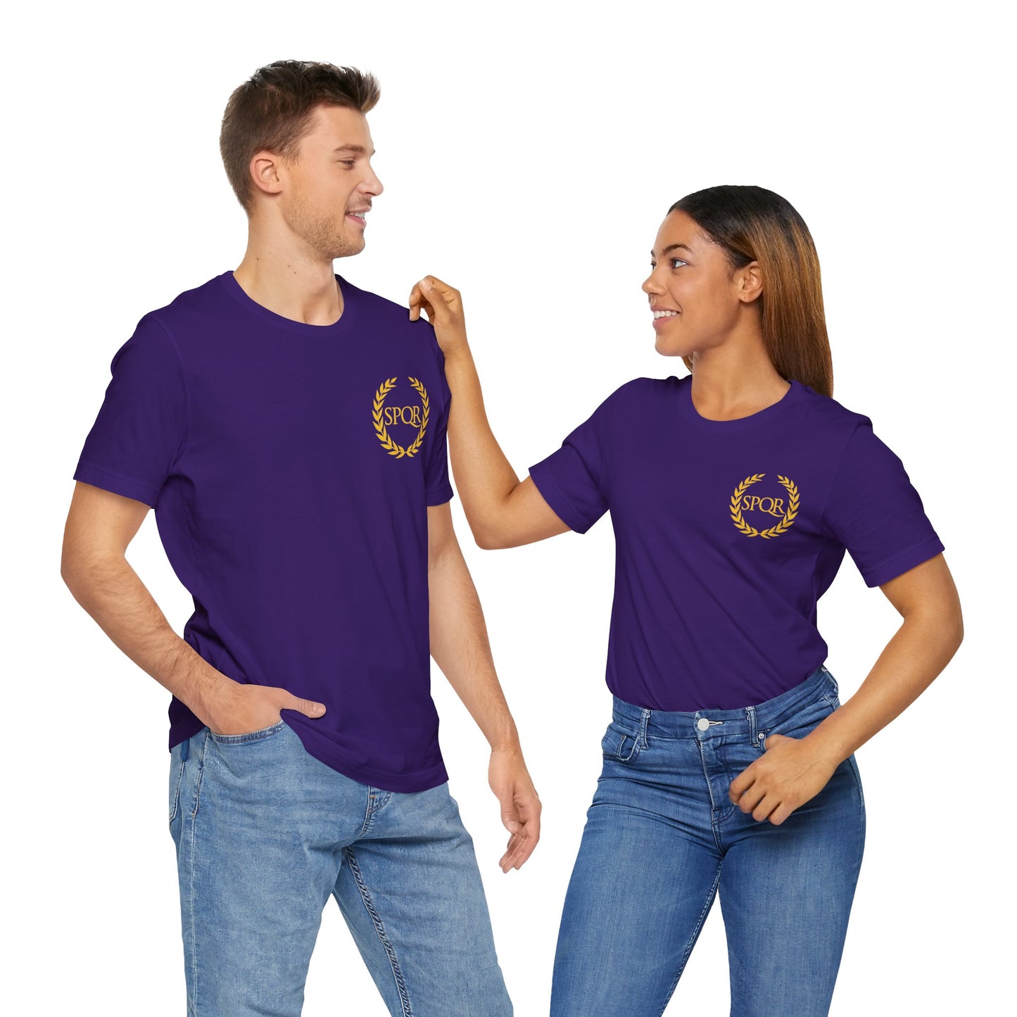 SPQR Roman Empire Double Sided SPQR T-Shirt