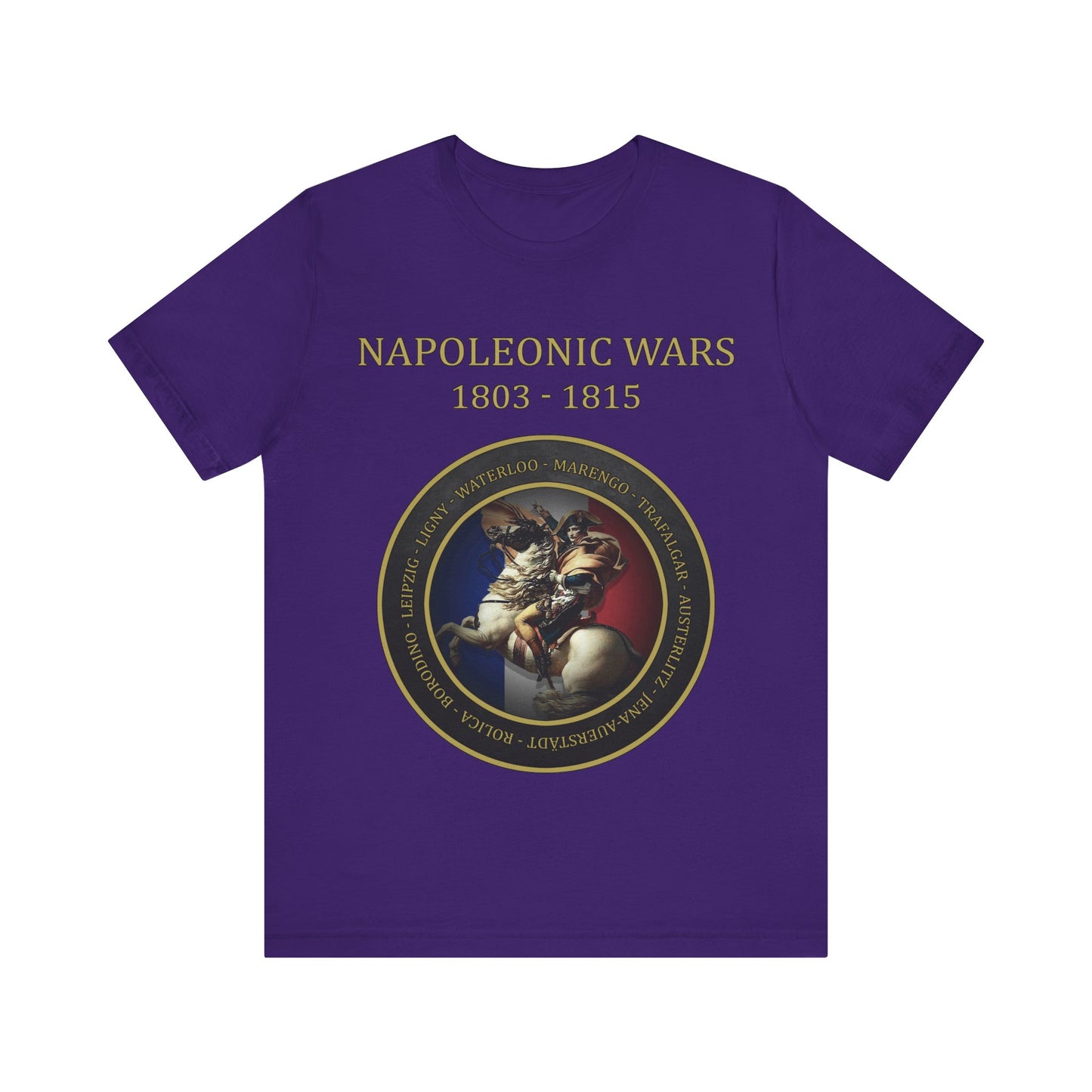 Napoleonic Wars - Battles of Napoleon Bonaparte T-Shirt