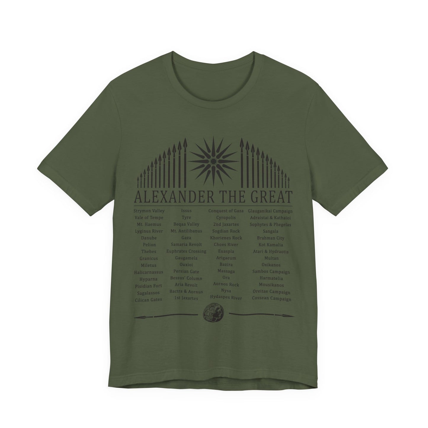 Alexander Campaign and Battles T-Shirt