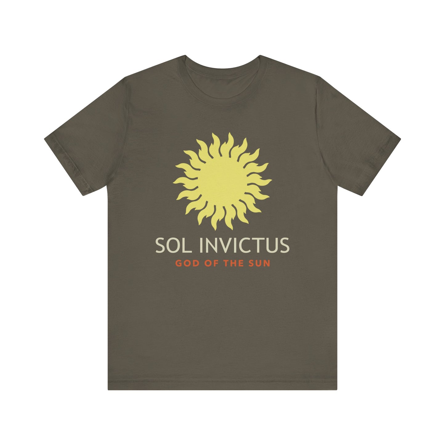Sol Invictus - God of the Sun - Ancient Roman God Sun T-Shirt