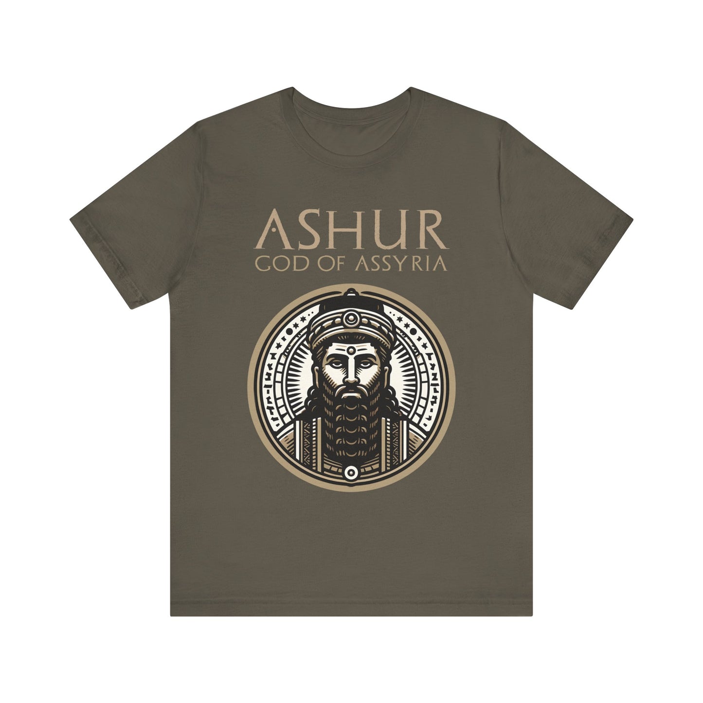 Ashur God of Assyria - Ancient Assyrian Mythology T-shirt
