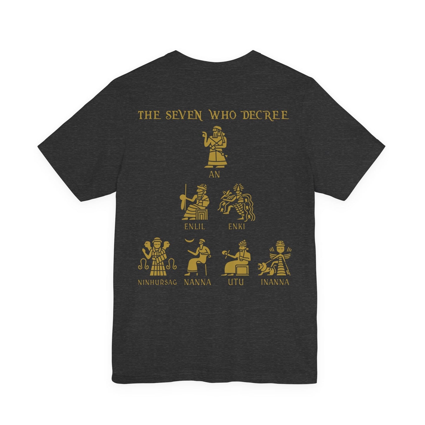 The Seven Who Decree - Mesopotamian Gods T-Shirt