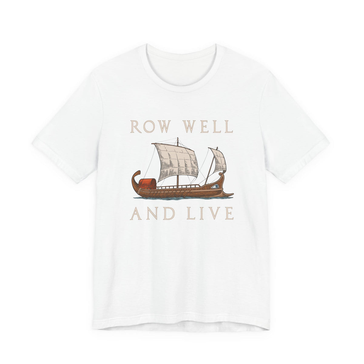 White / S Row Well and Live Ben-Hur T-Shirt