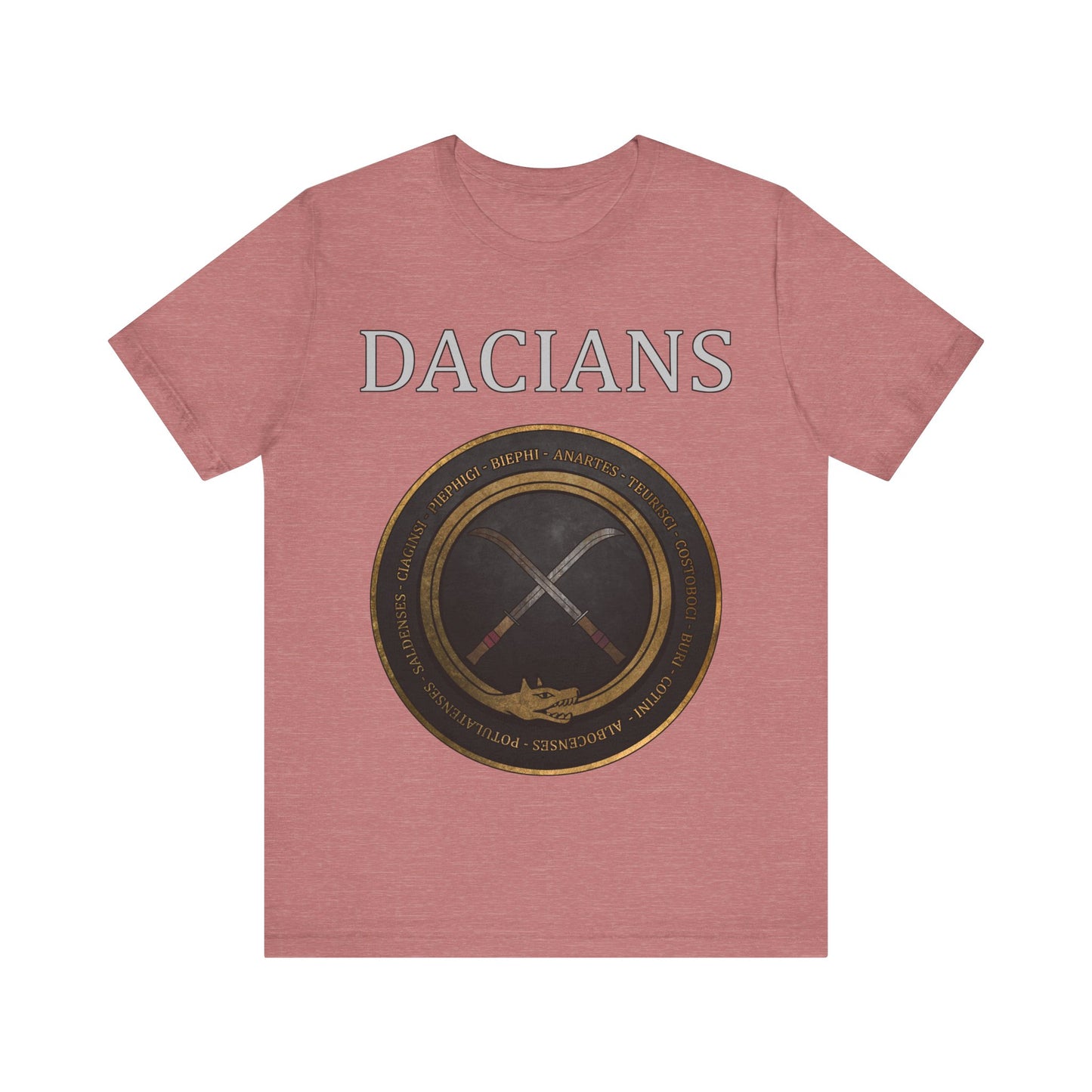 Dacia - Ancient Dacian Tribes - Draco and Falx Symbol T-Shirt