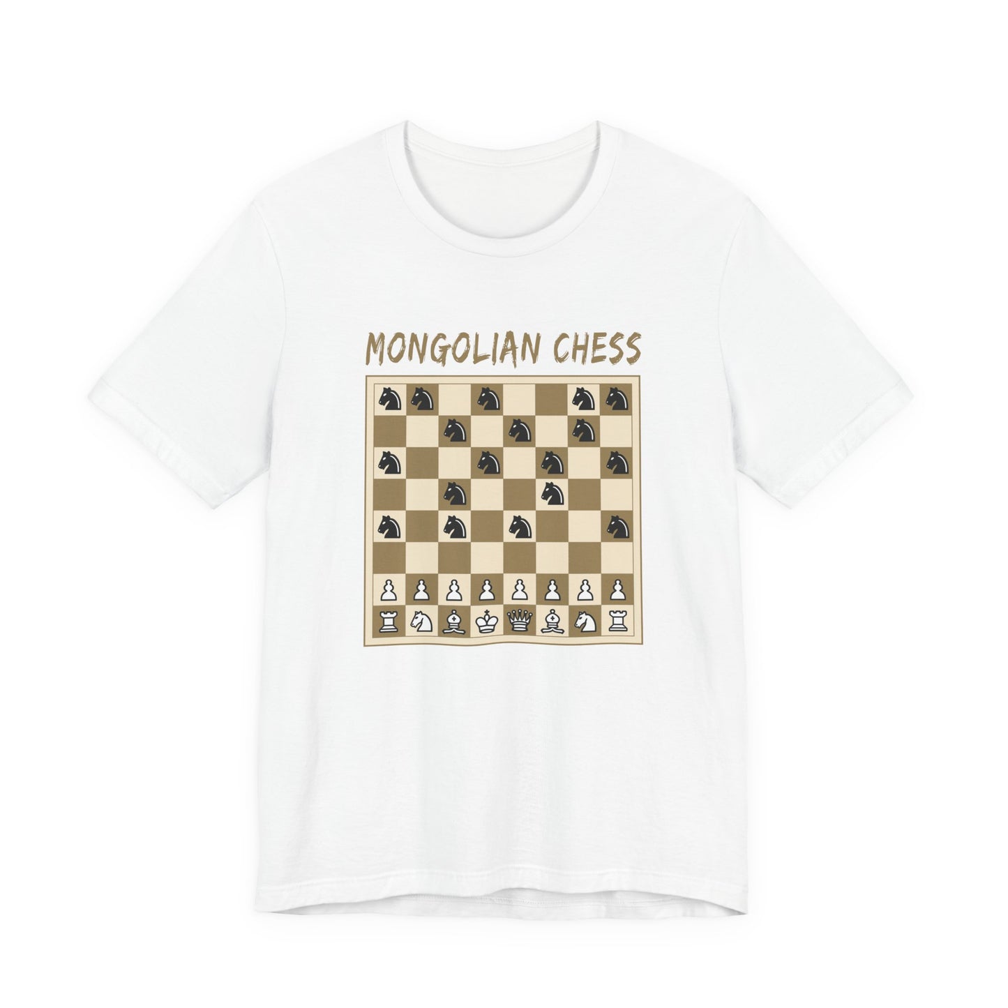 Mongolian Chess - Funny Mongols T-Shirt