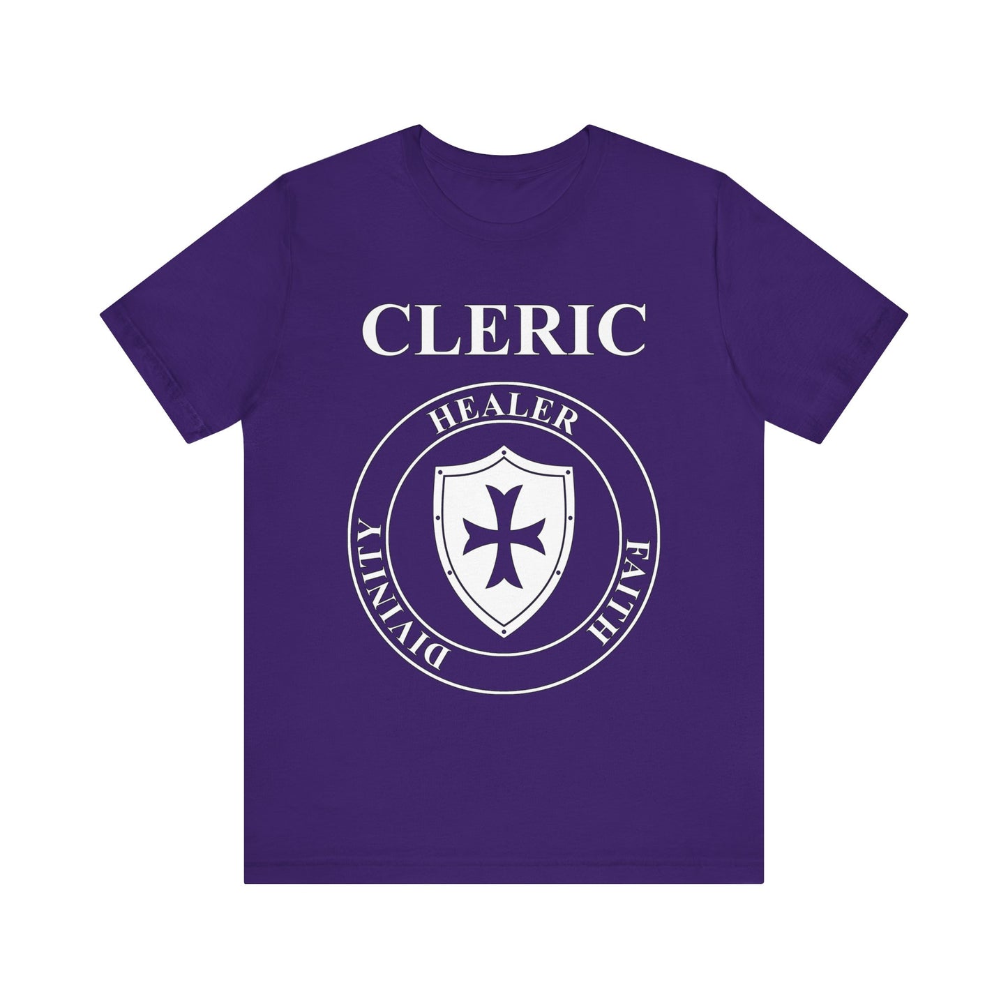 Cleric Holy Warrior T-Shirt