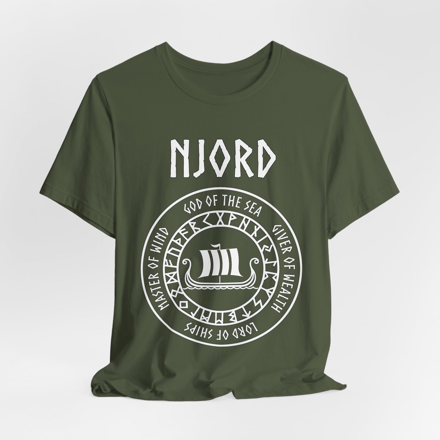 Njord Norse God of the Sea T-Shirt