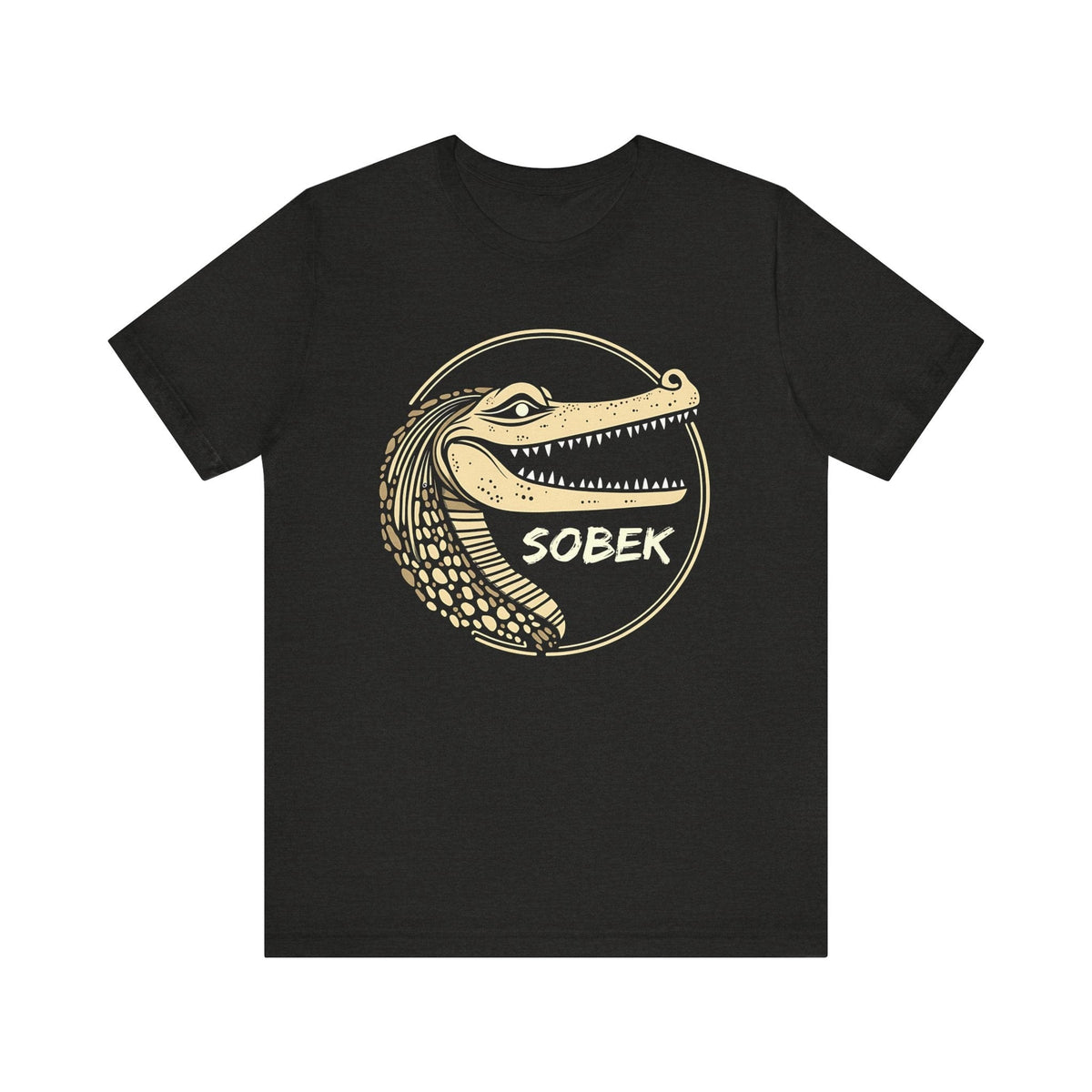 Black / S Sobek Egyptian God T-Shirt