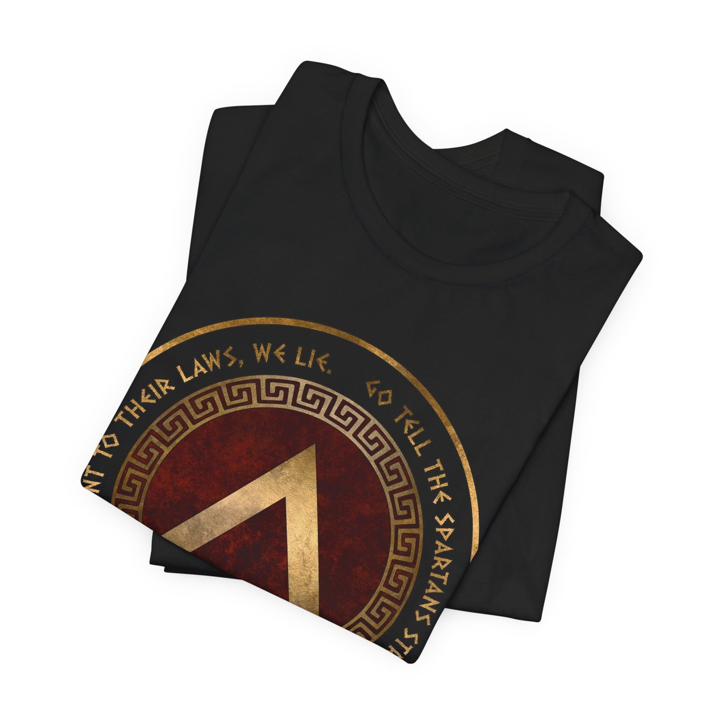 Sparta Battle of Thermopylae Epitaph T-Shirt