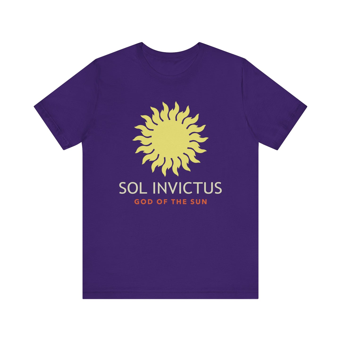 Sol Invictus - God of the Sun - Ancient Roman God Sun T-Shirt