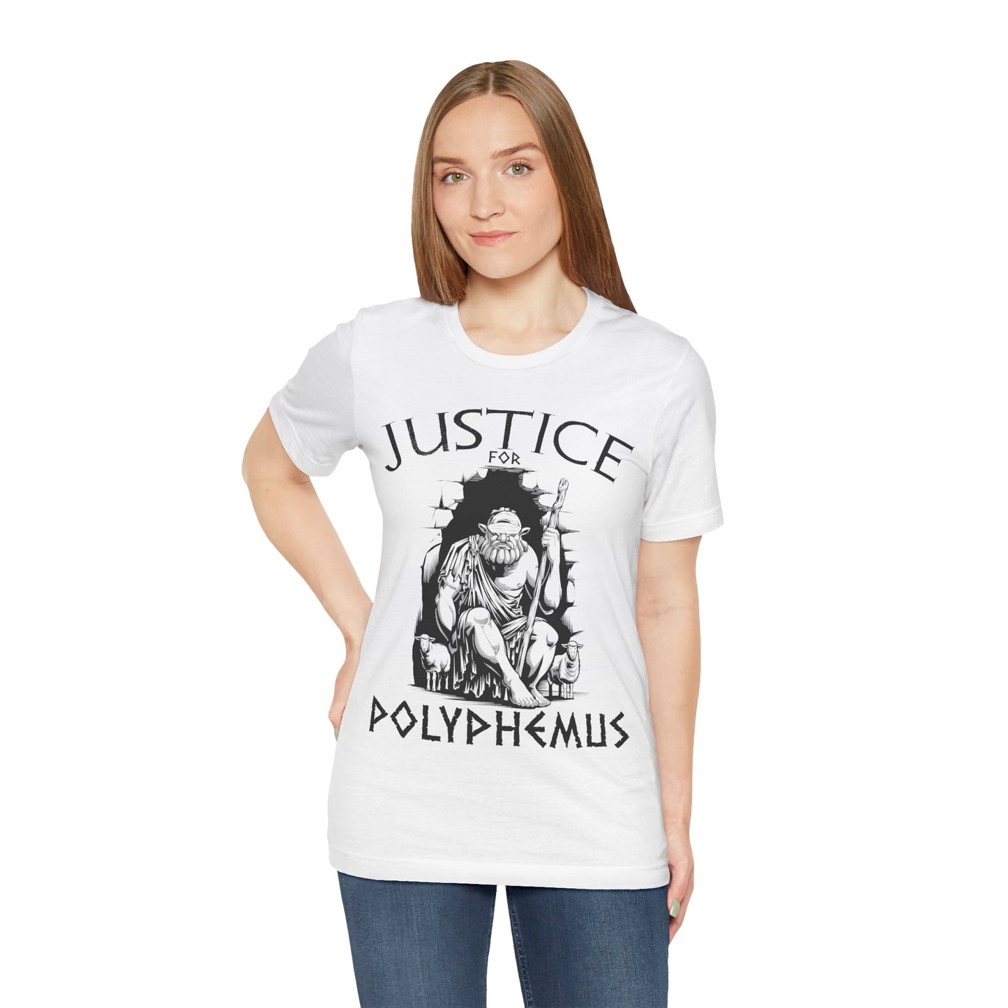 Justice For Polyphemus - The Odyssey - Funny Greek Mythology T-Shirt