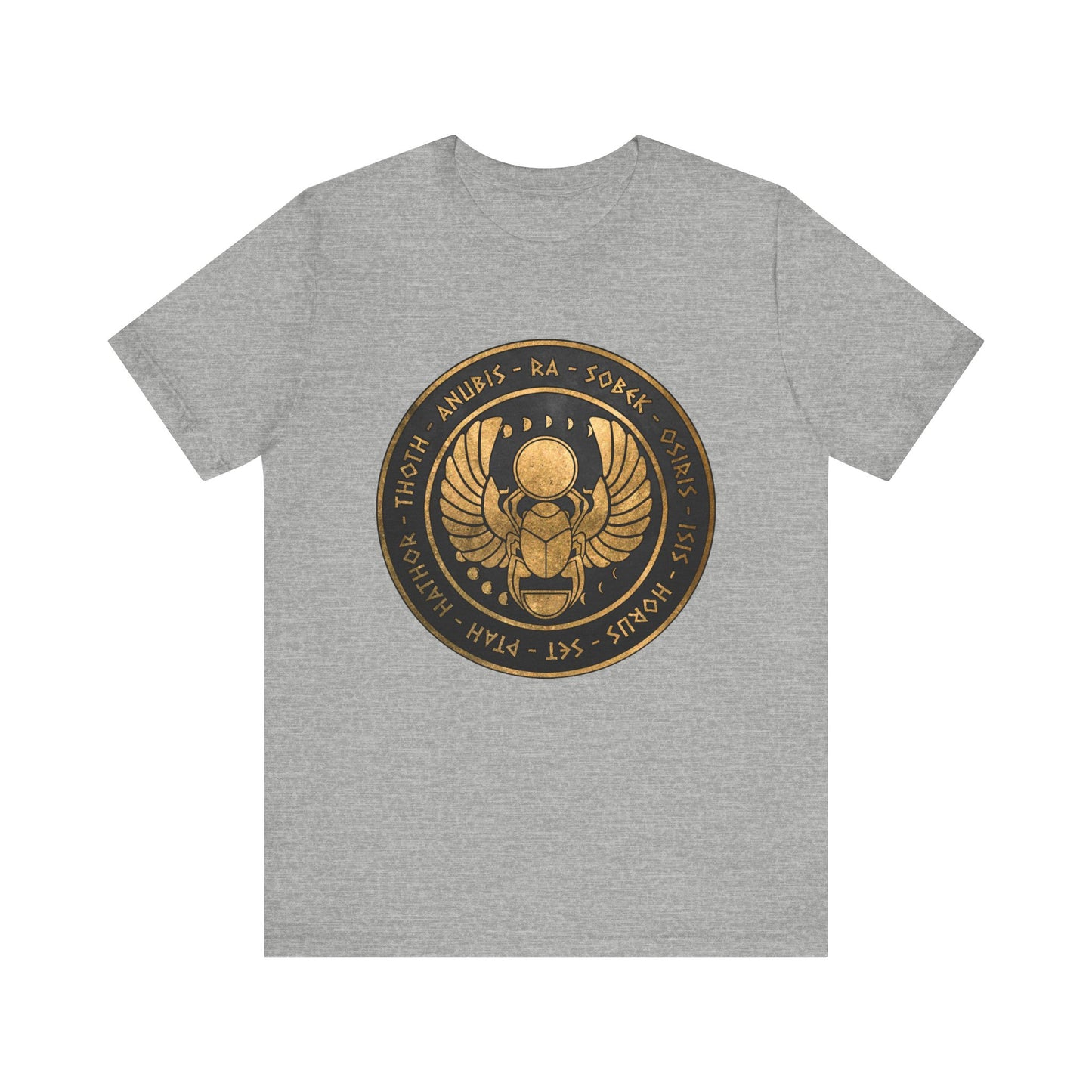 Egyptian Gods - Ancient Gods of Egypt - Khepri Beetle Symbol T-Shirt