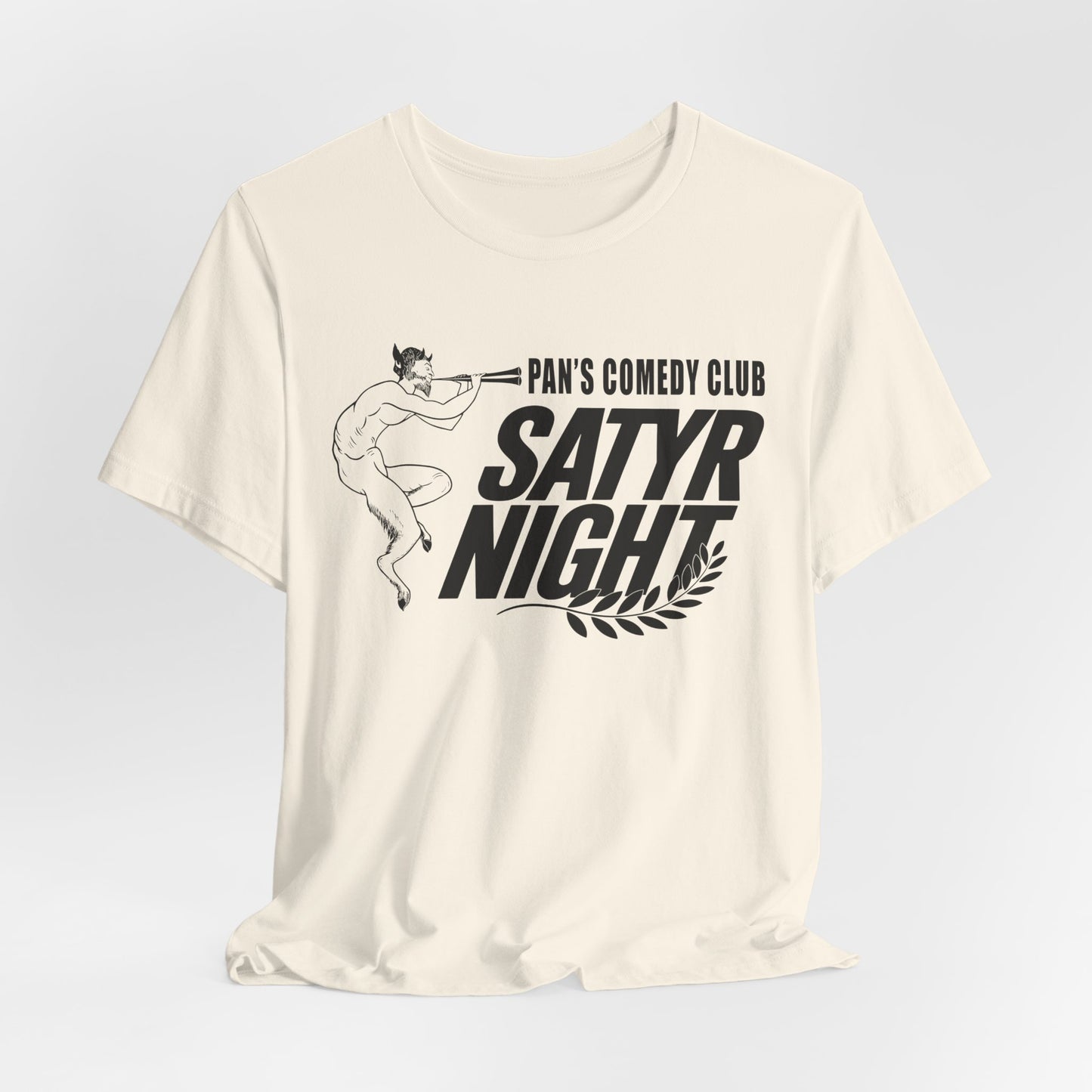 Pan's Comedy Club Satire Pun - Funny Greek Mythology T-Shirt