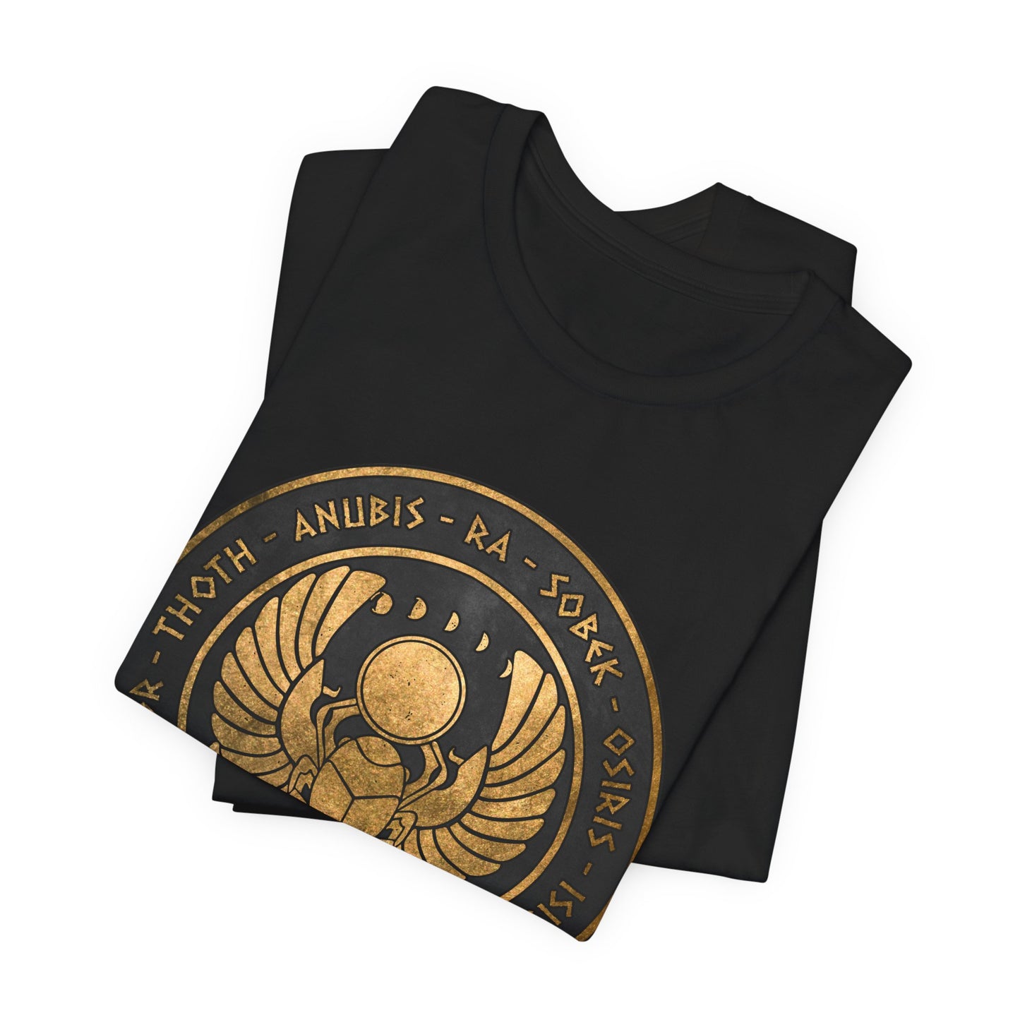Egyptian Gods - Ancient Gods of Egypt - Khepri Beetle Symbol T-Shirt