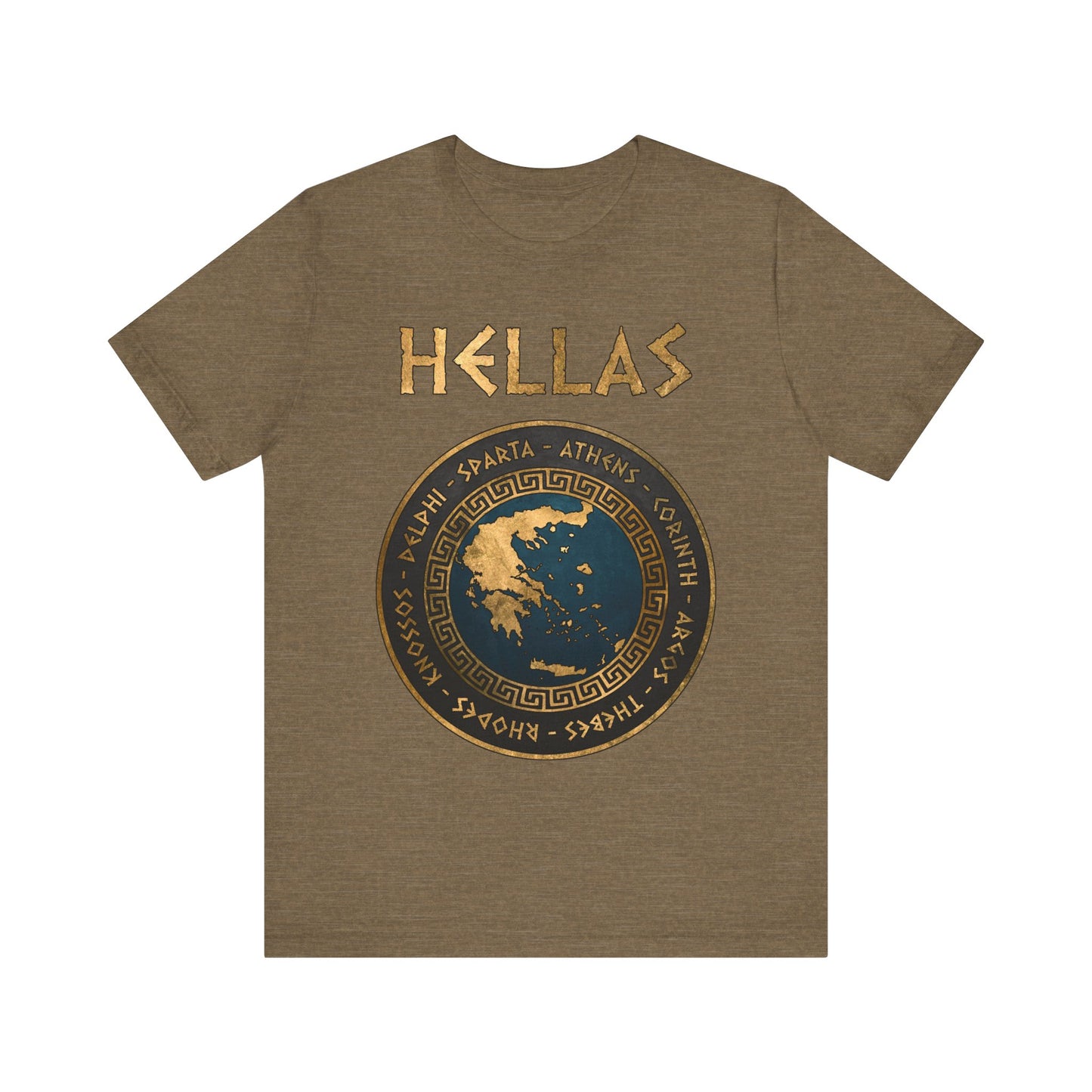 Hellas Ancient Greek Polis - City-States of Ancient Greece T-shirt