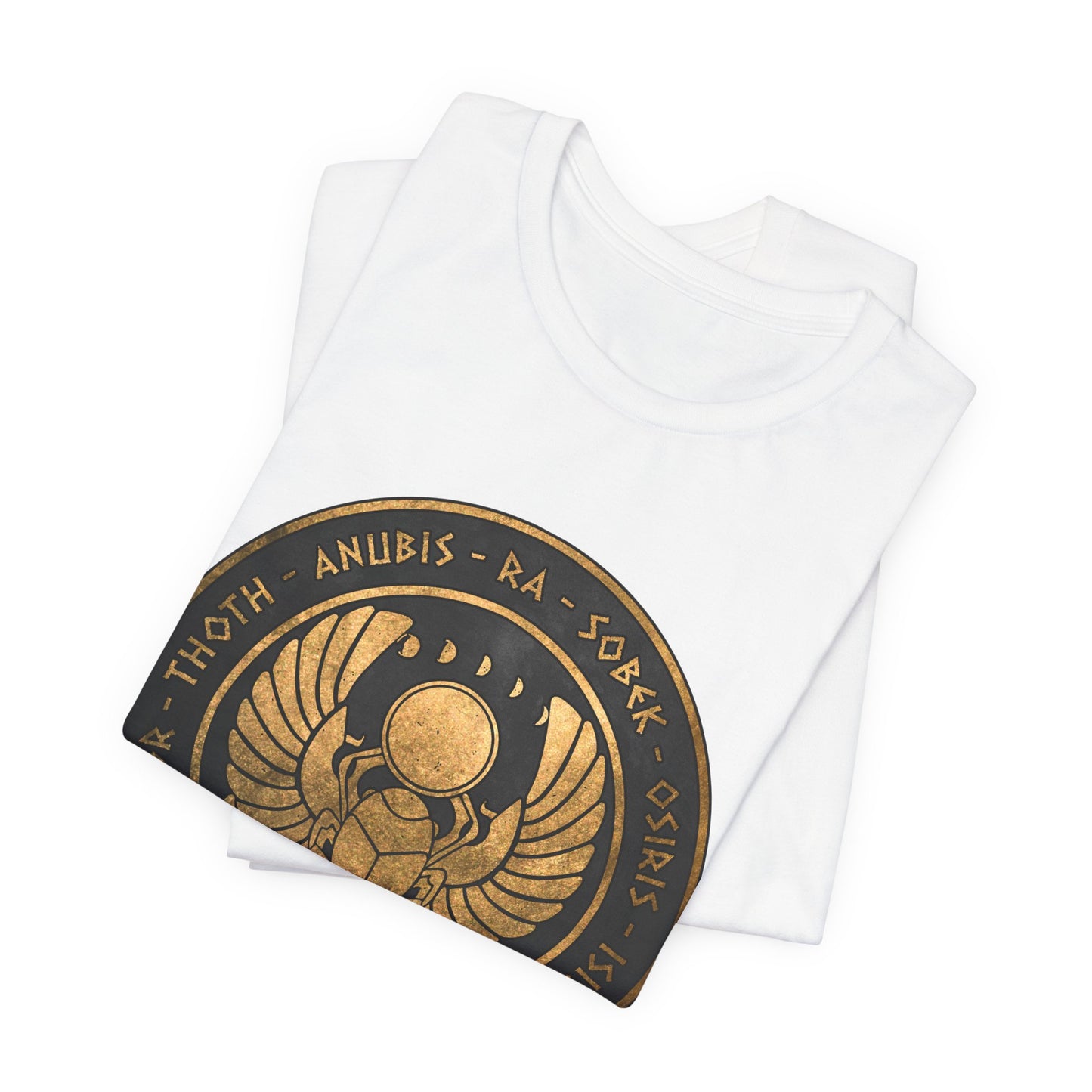 Egyptian Gods - Ancient Gods of Egypt - Khepri Beetle Symbol T-Shirt