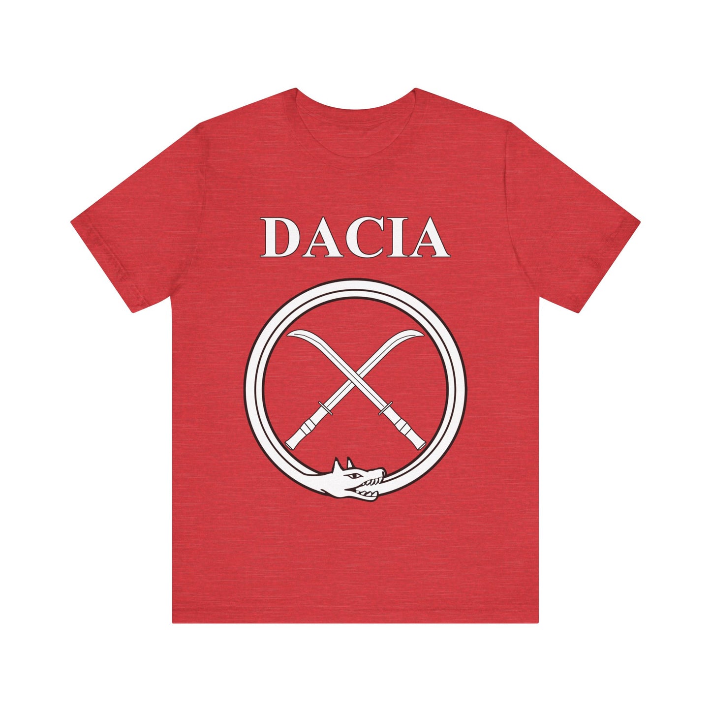 Dacia Ancient Dacian Draco and Falx Symbol T-Shirt