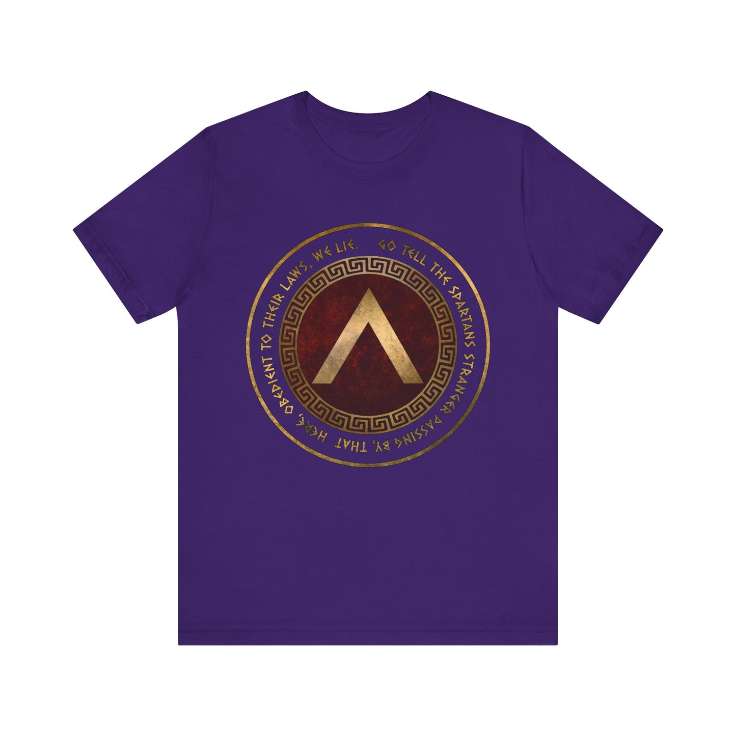 Sparta Battle of Thermopylae Epitaph T-Shirt