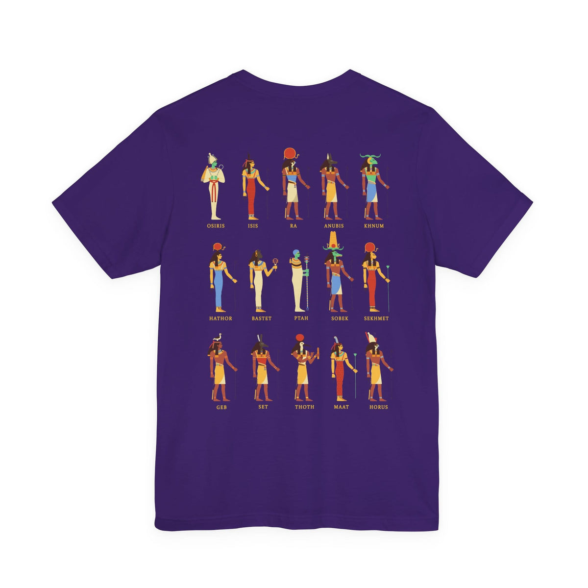 Egyptian Gods Double Sided T-Shirt