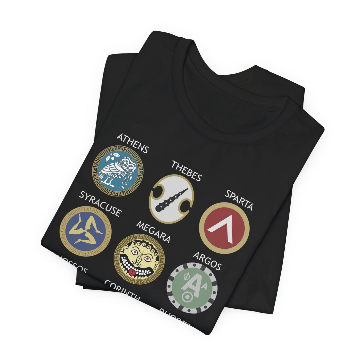 Greek Hoplite Shields T-Shirt