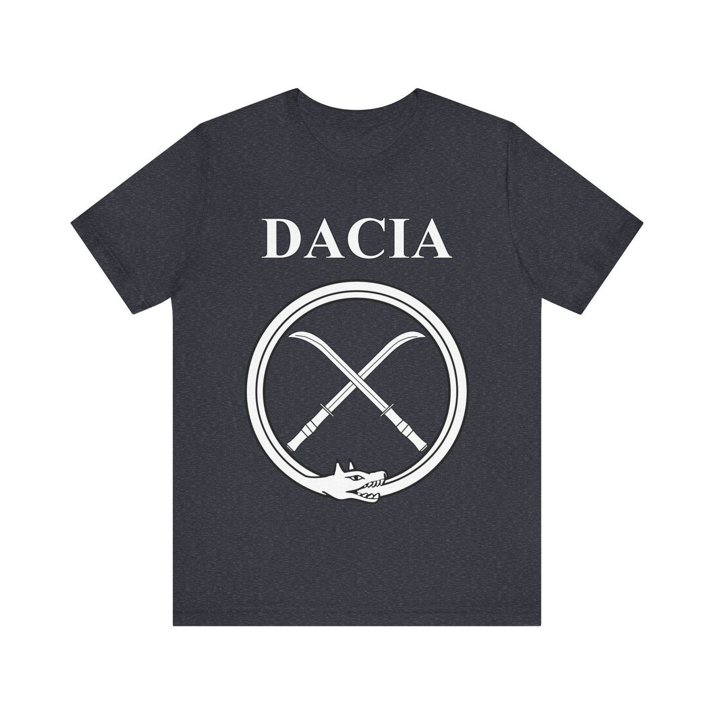 Dacia Ancient Dacian Draco and Falx Symbol T-Shirt