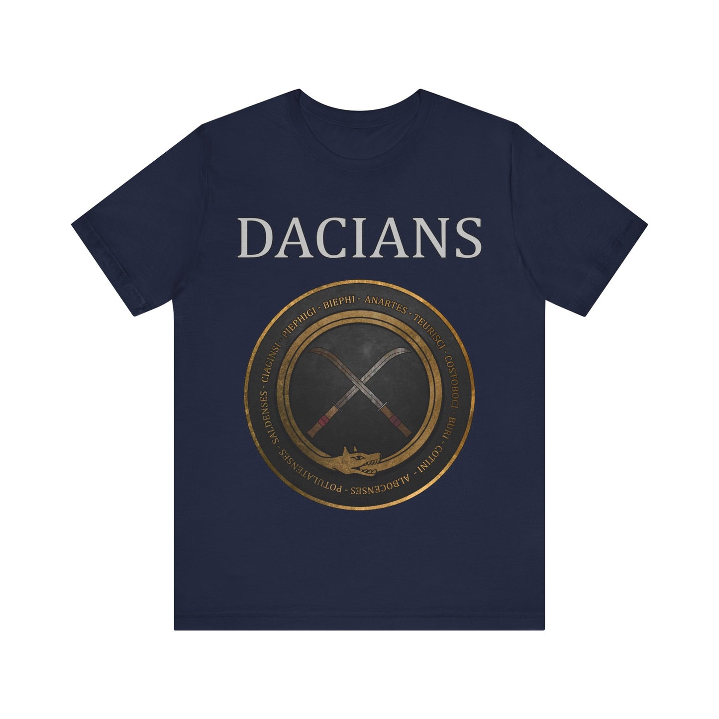 Dacia - Ancient Dacian Tribes - Draco and Falx Symbol T-Shirt