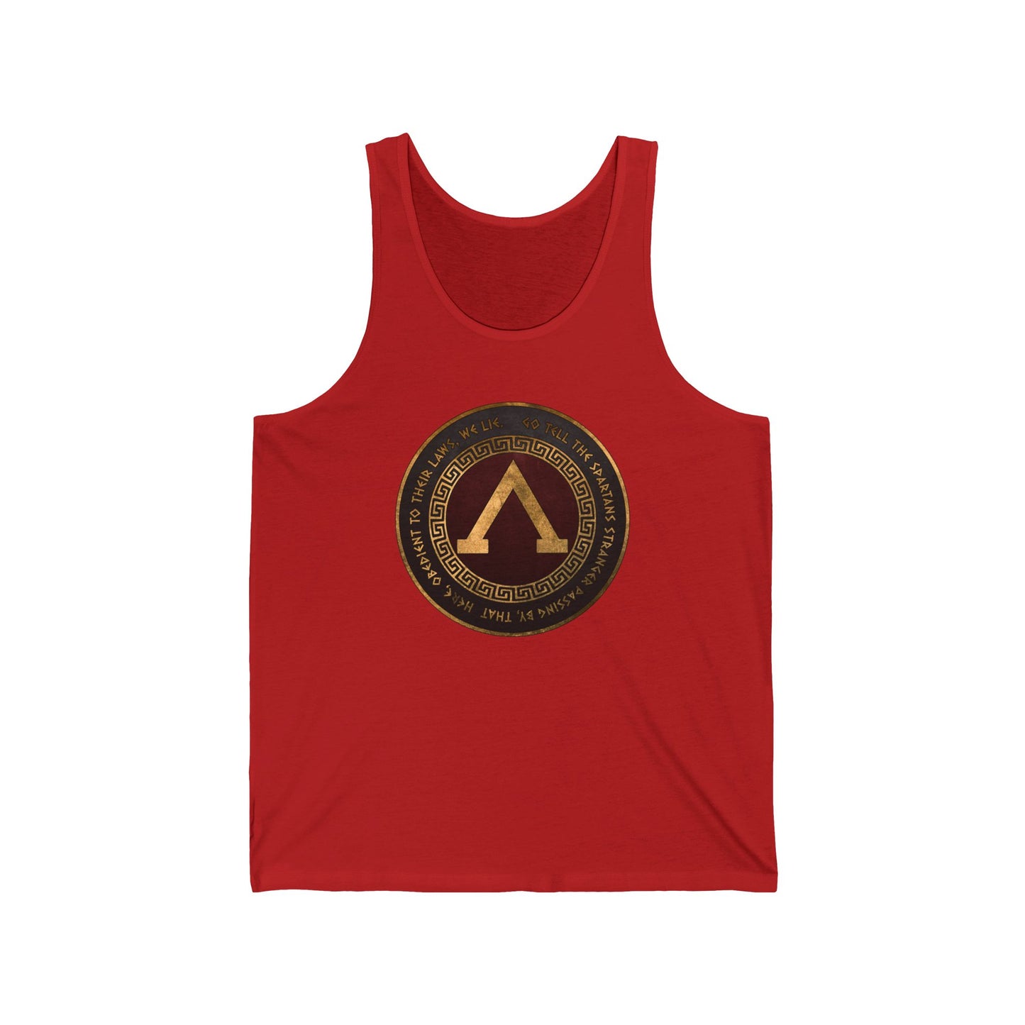 Spartan Thermopylae Unisex Jersey Tank