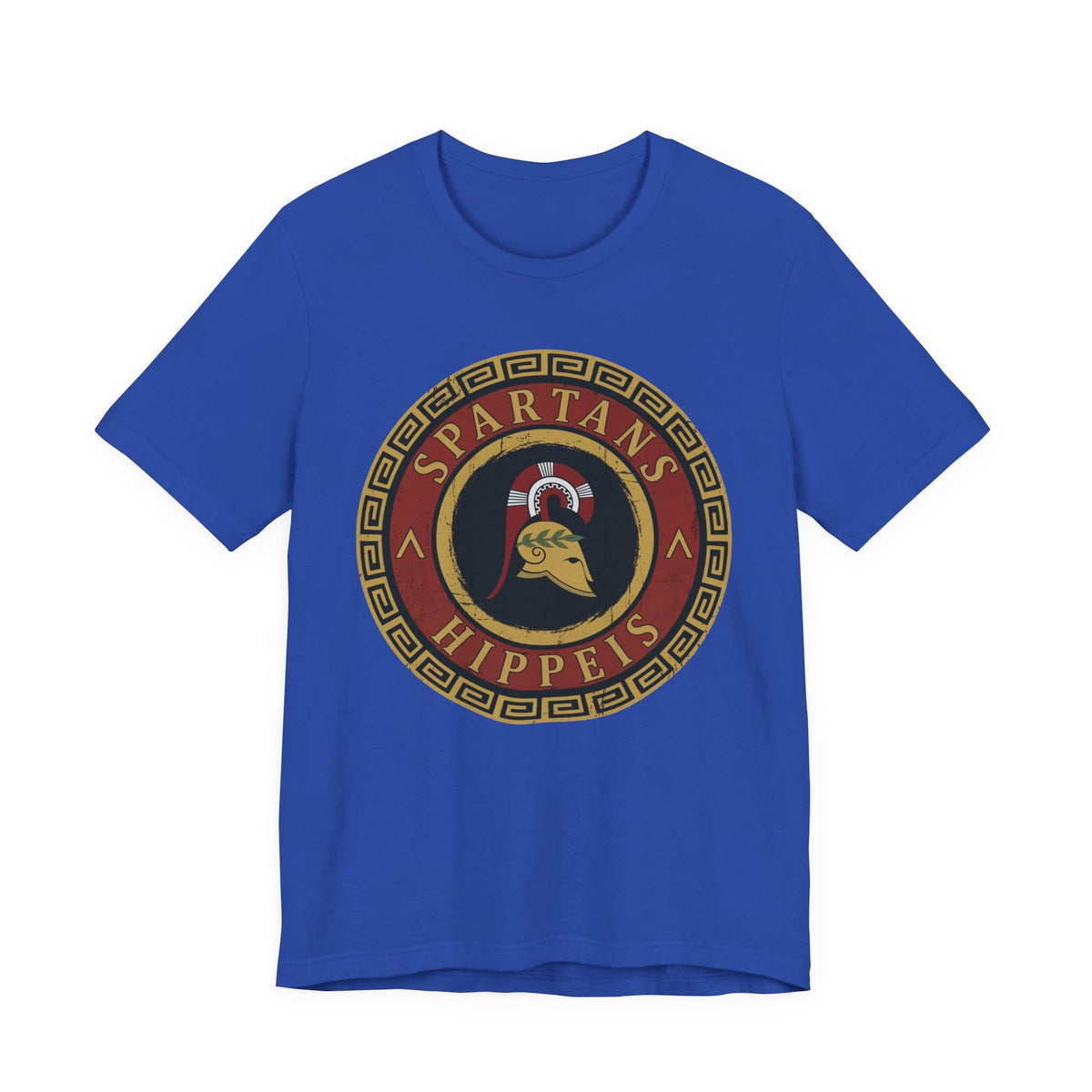 True Royal / S Spartans Hippeis Royal Guard T-Shirt