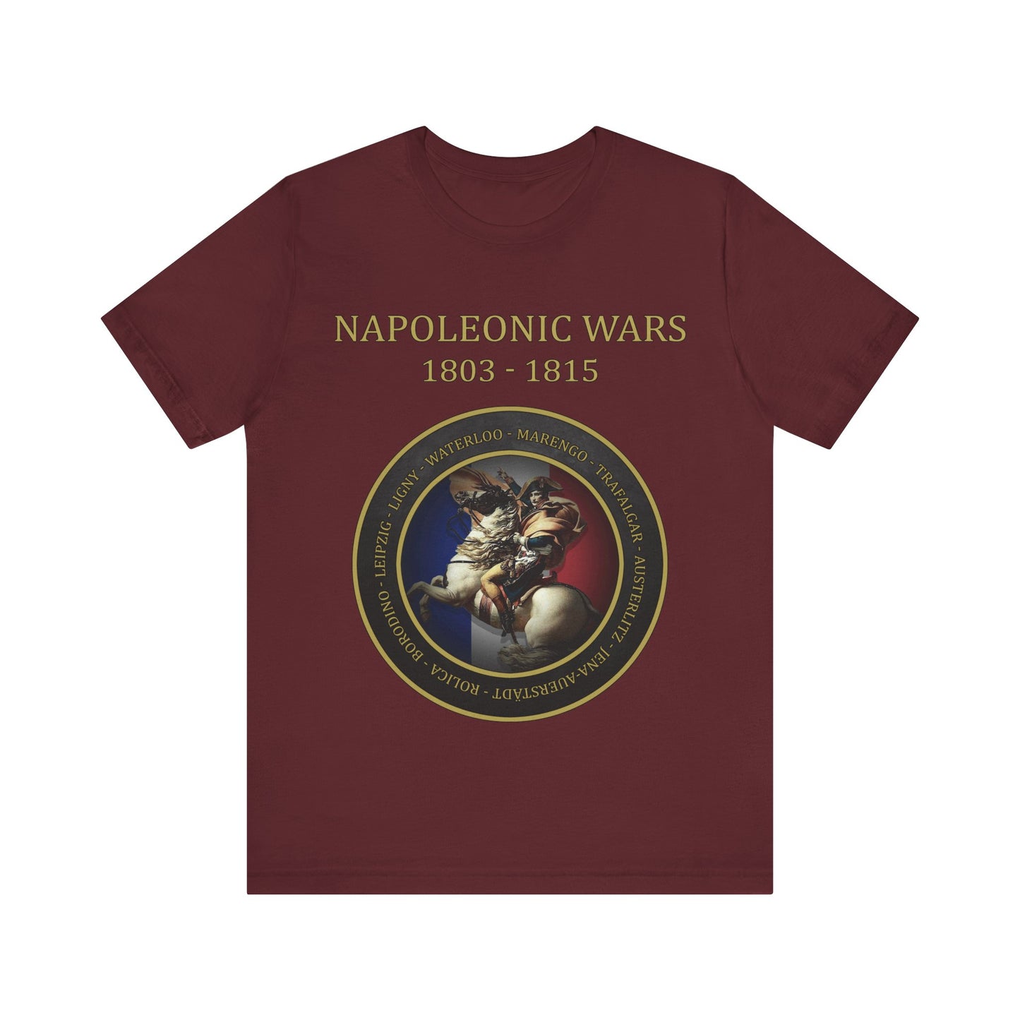 Napoleonic Wars - Battles of Napoleon Bonaparte T-Shirt