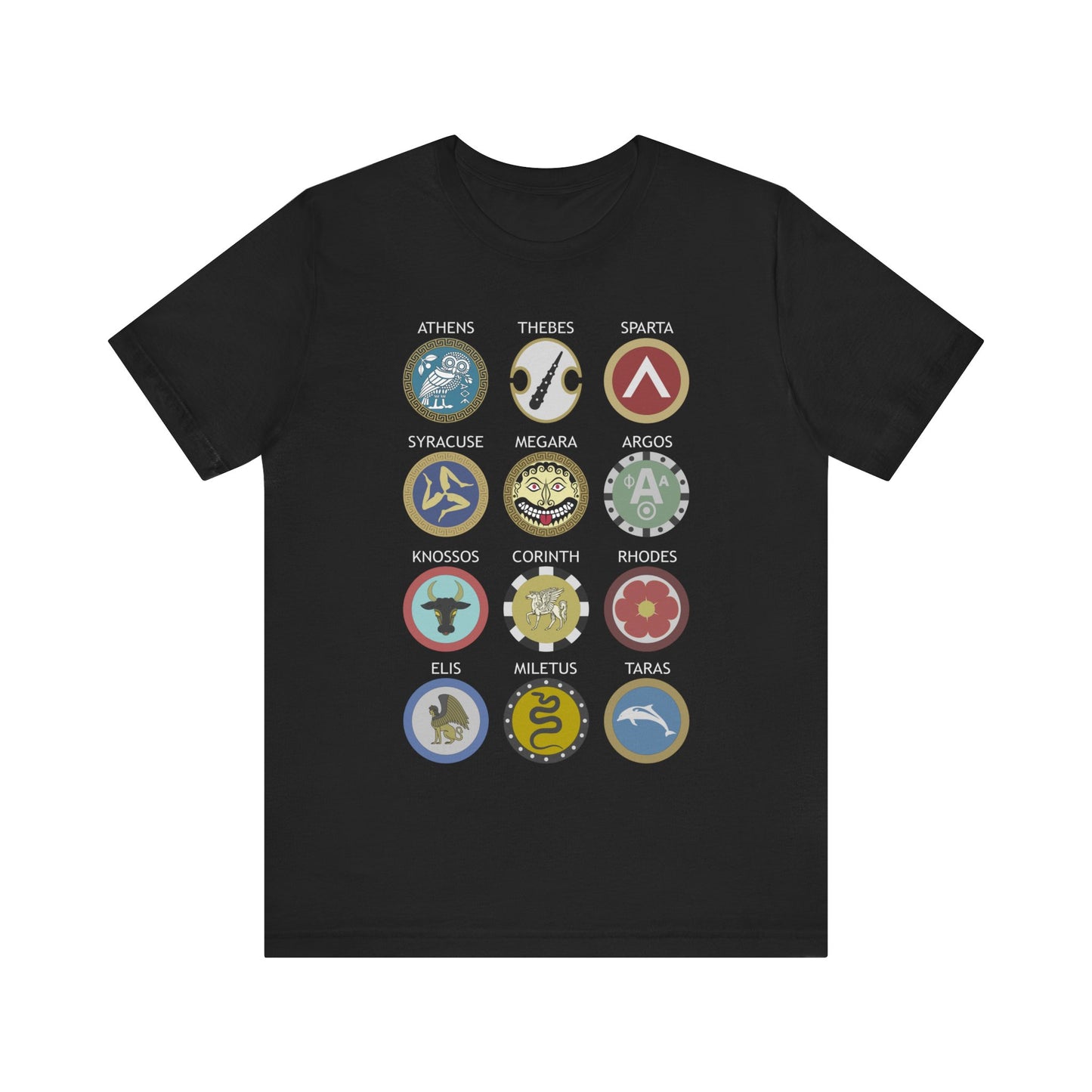 Greek Hoplite Shields T-Shirt
