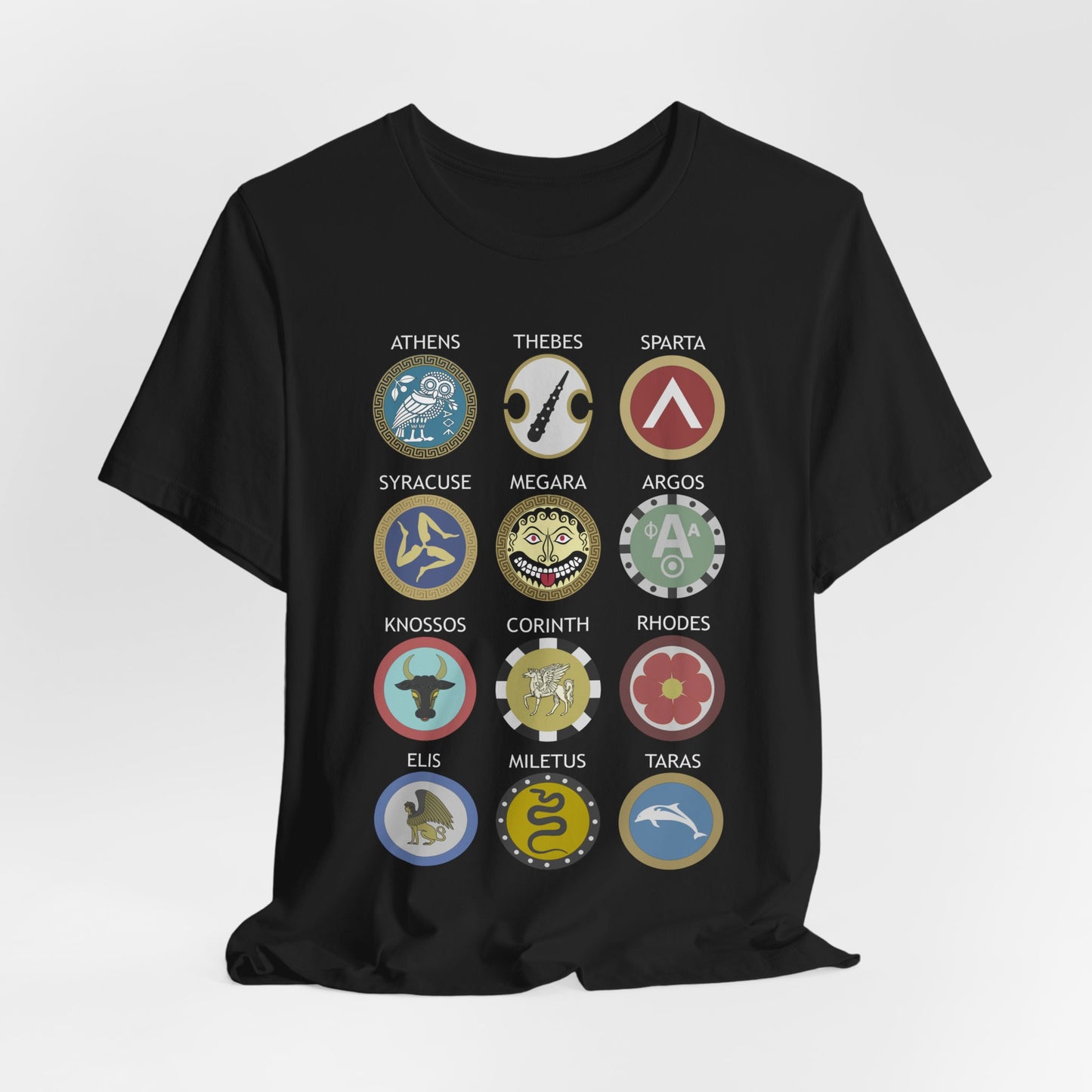 Greek Hoplite Shields T-Shirt