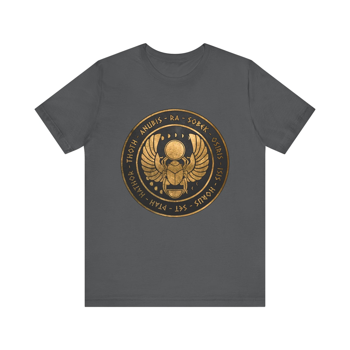 Egyptian Gods - Ancient Gods of Egypt - Khepri Beetle Symbol T-Shirt
