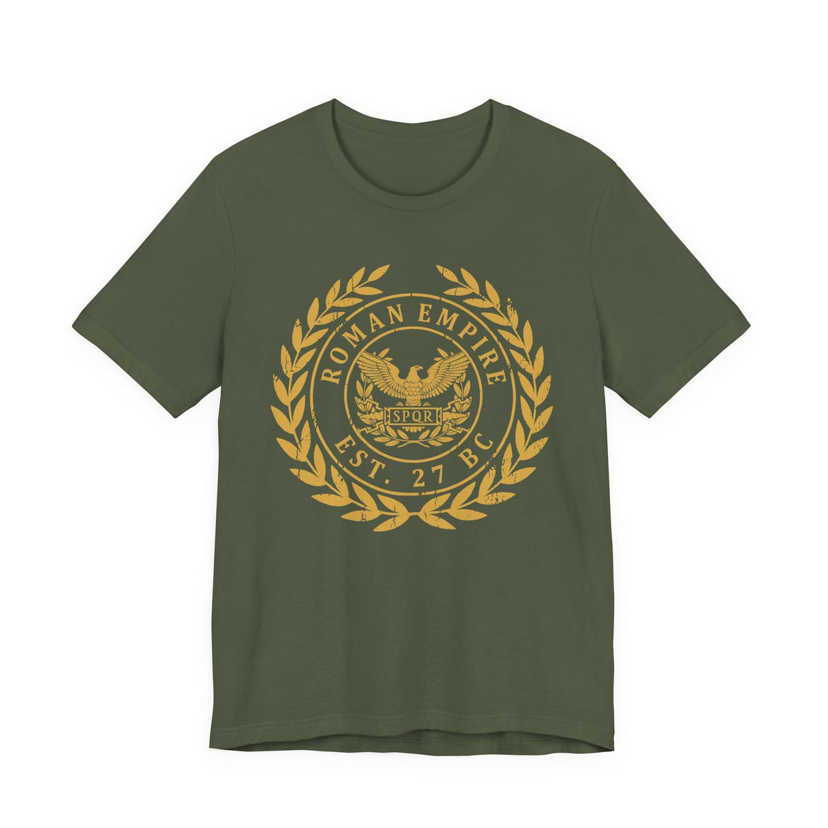 Military Green / S Roman Empire Est. 27 BC T-Shirt
