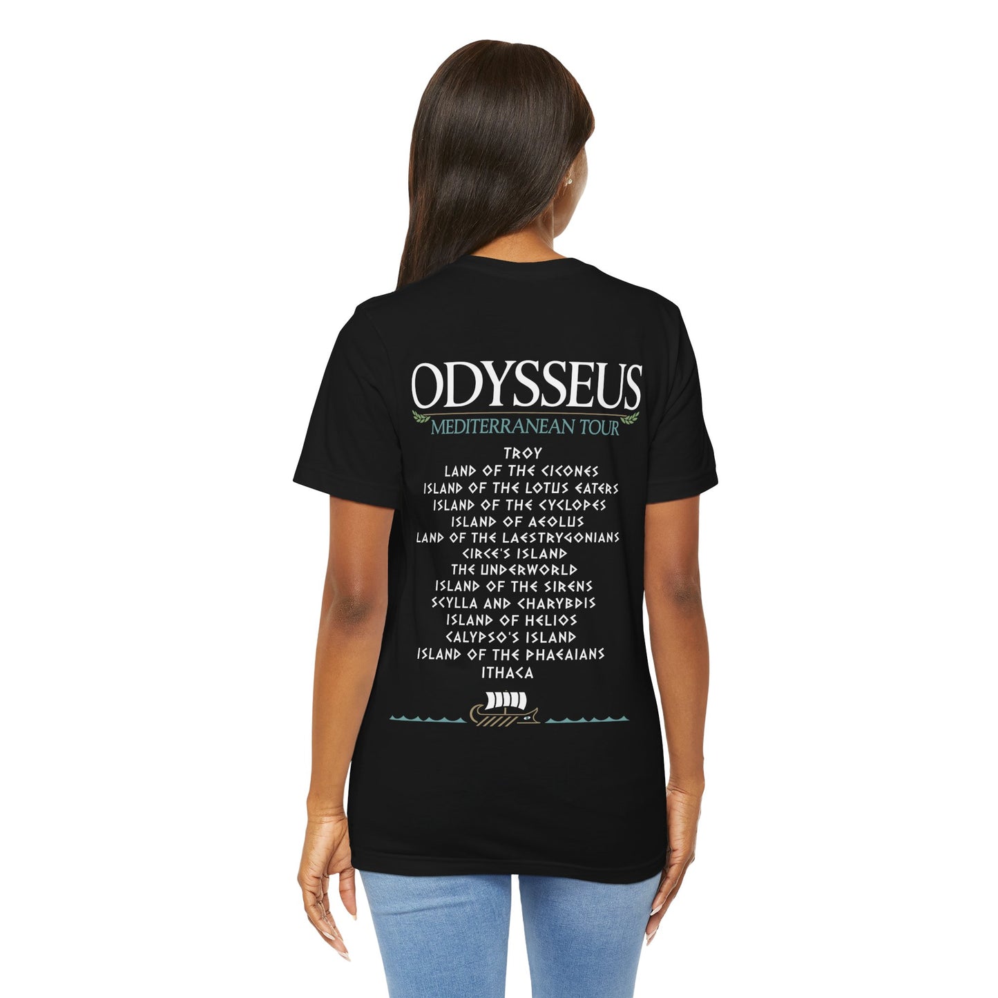 Odysseus Mediterranean Tour - The Odyssey Double Sided T-Shirt