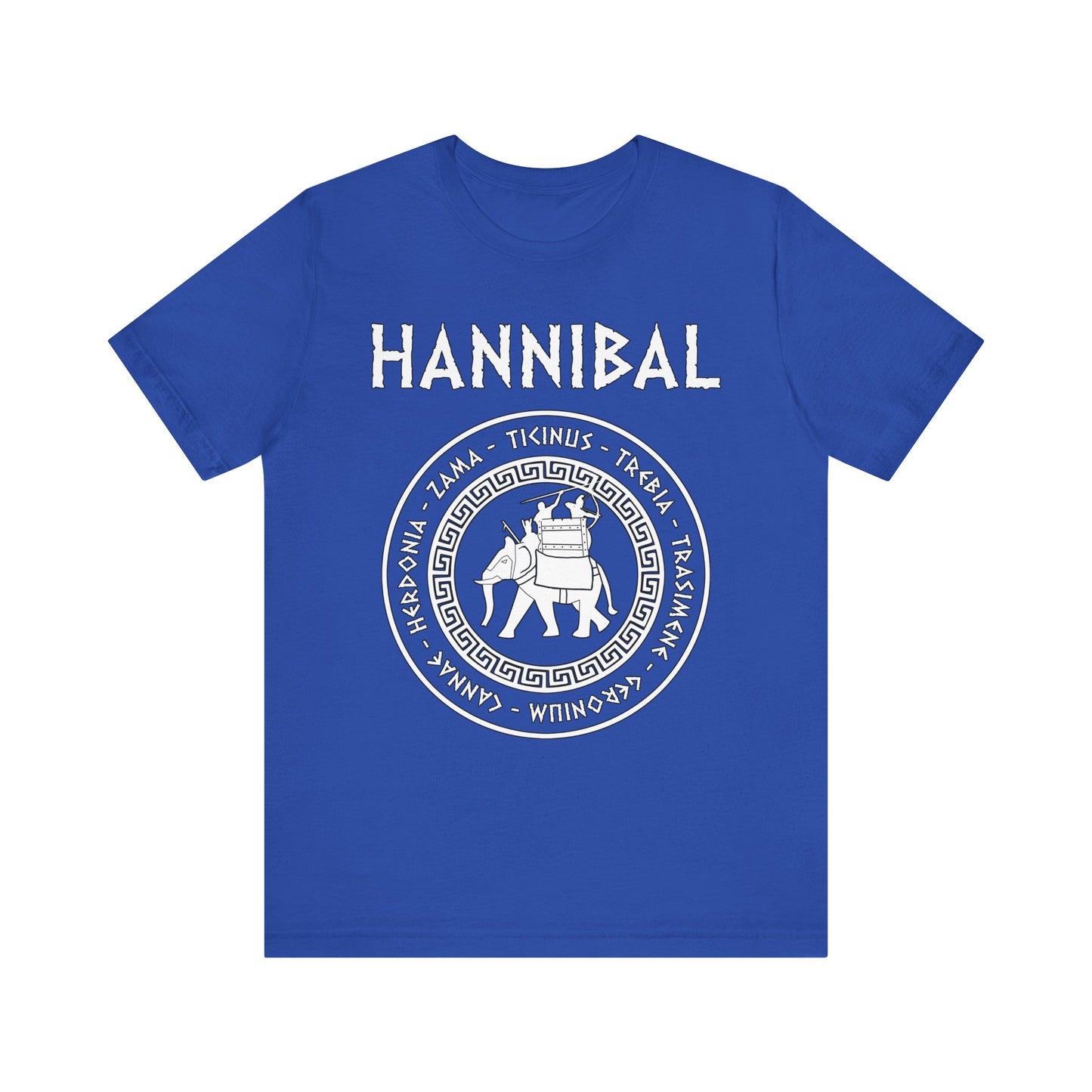 Hannibal Barca 2nd Punic War Battles War Elephant Symbol T-Shirt