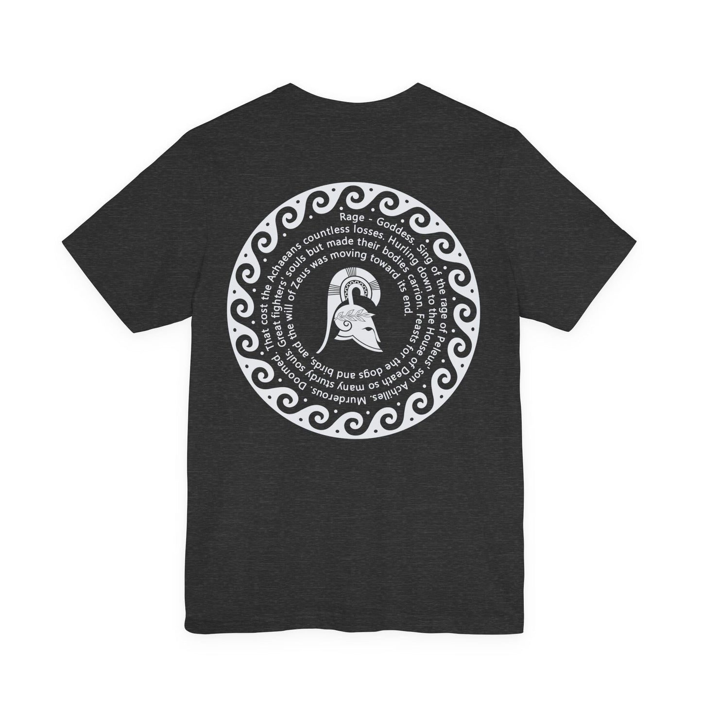 The Iliad - Double Sided T-Shirt