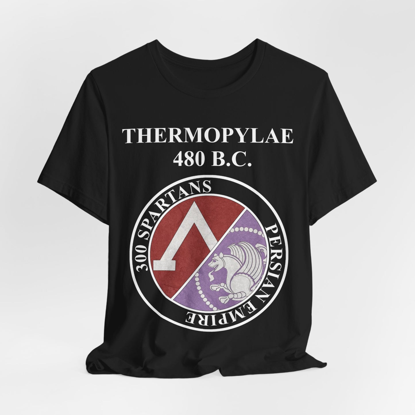 Thermopylae Sparta vs Persia Famous Battle T-shirt